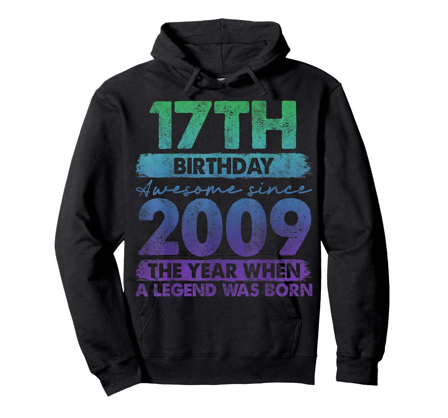 17 Year Old Gifts Vintage 2009 Limited Edition 17th Birthday T-Shirt