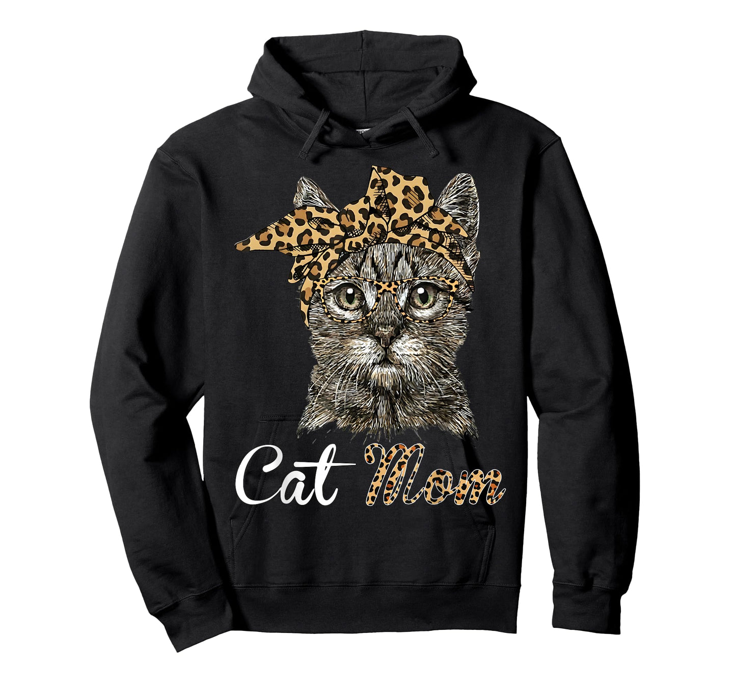 Funny Cat Mom Bow Cute Cat Lovers T-Shirt