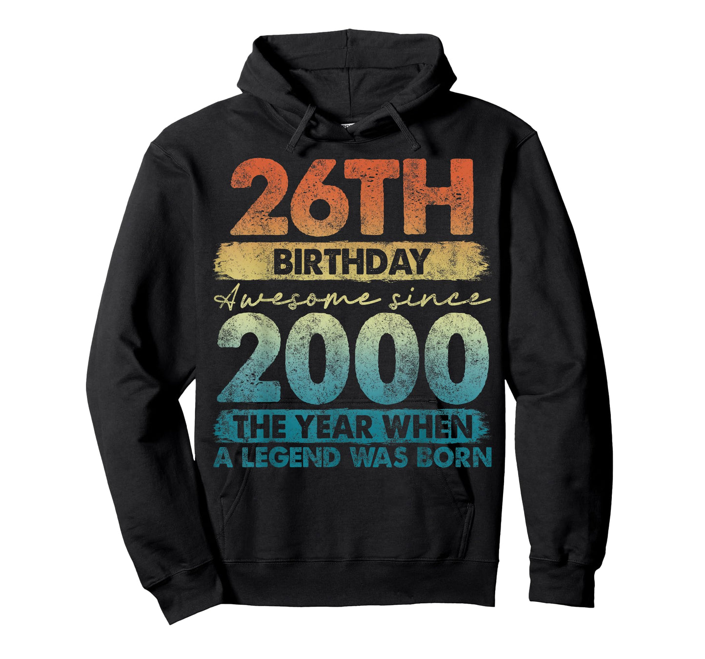 26 Year Old Gifts Vintage 2000 Limited Edition 26th Birthday T-Shirt