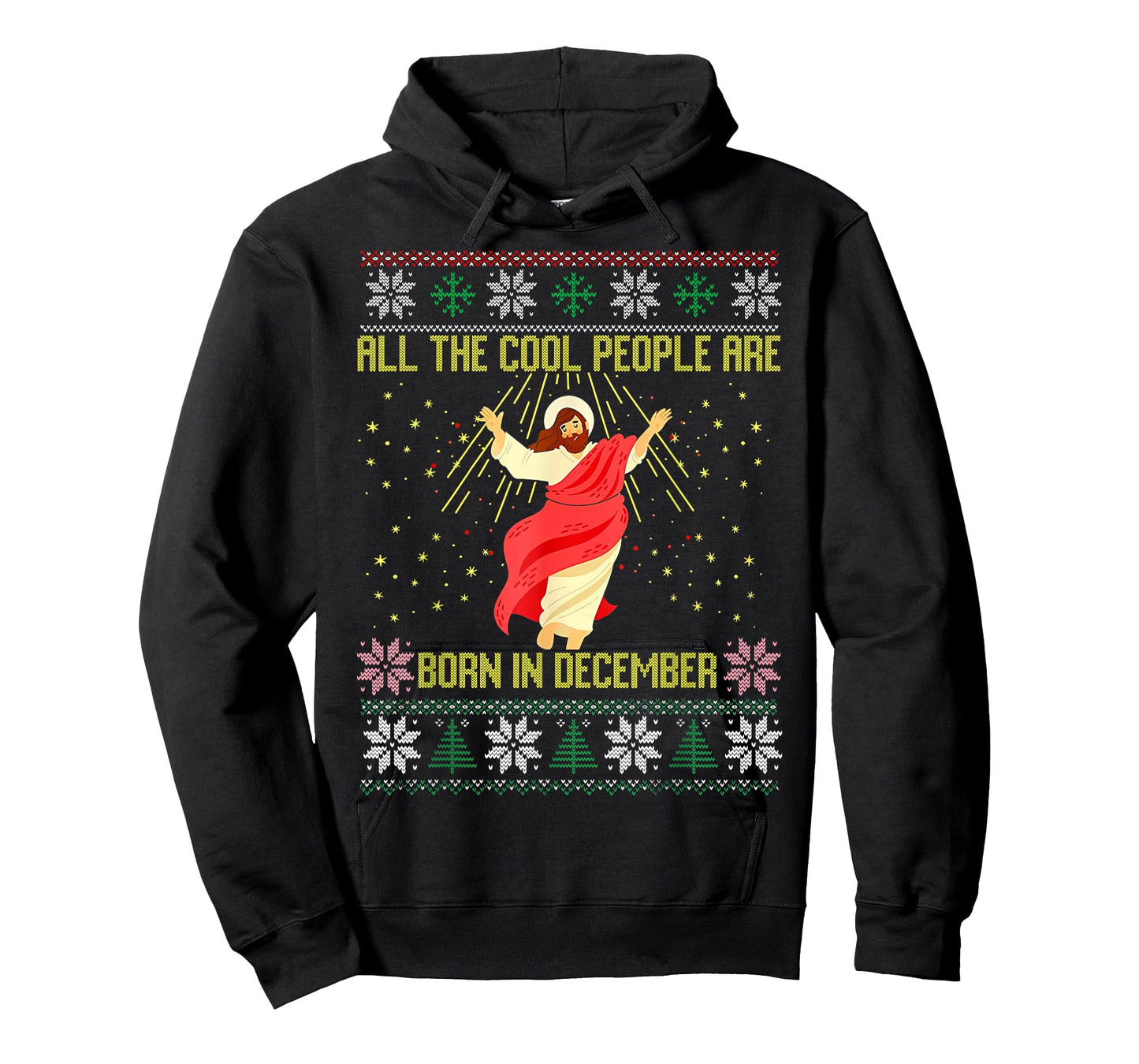 Cool People are Born in December Christian Christmas Bday T-Shirt