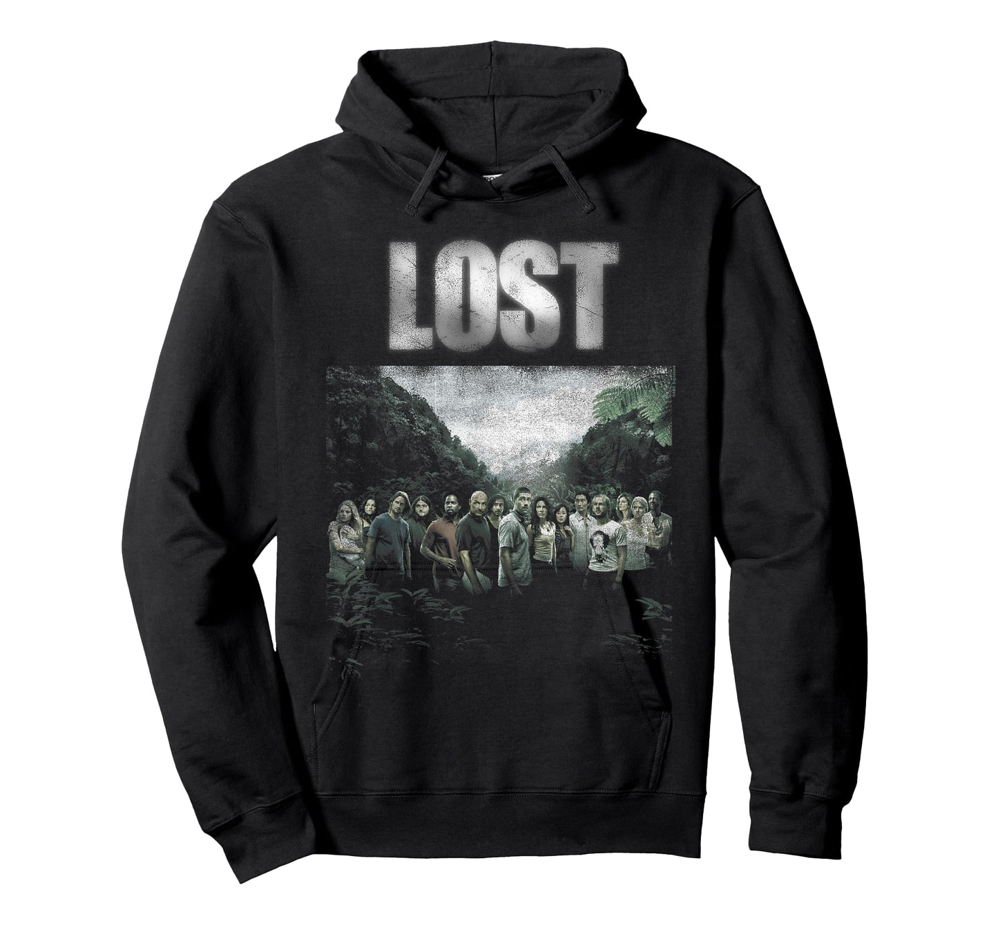 Lost Vintage Distressed Season 2 Cast Photo TV Show T-Shirt
