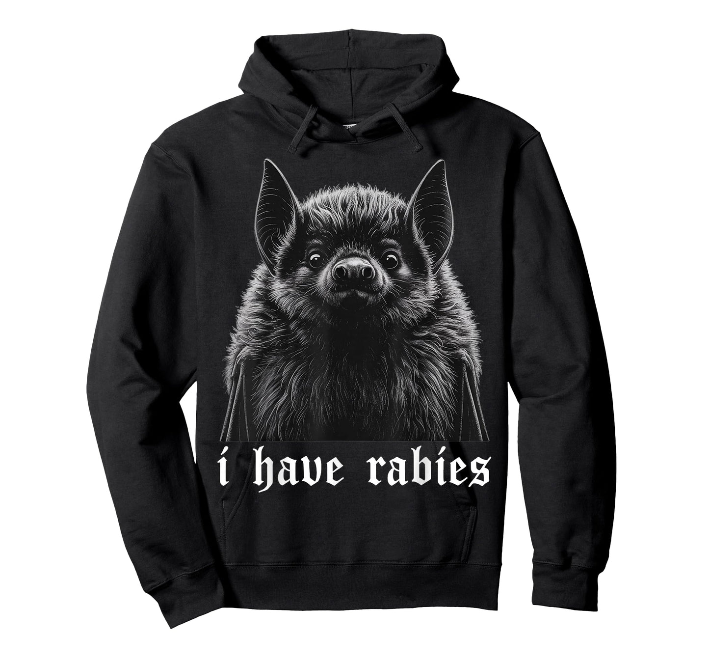 Vintage I Have Rabies Bat Funny Meme Quotes T-Shirt