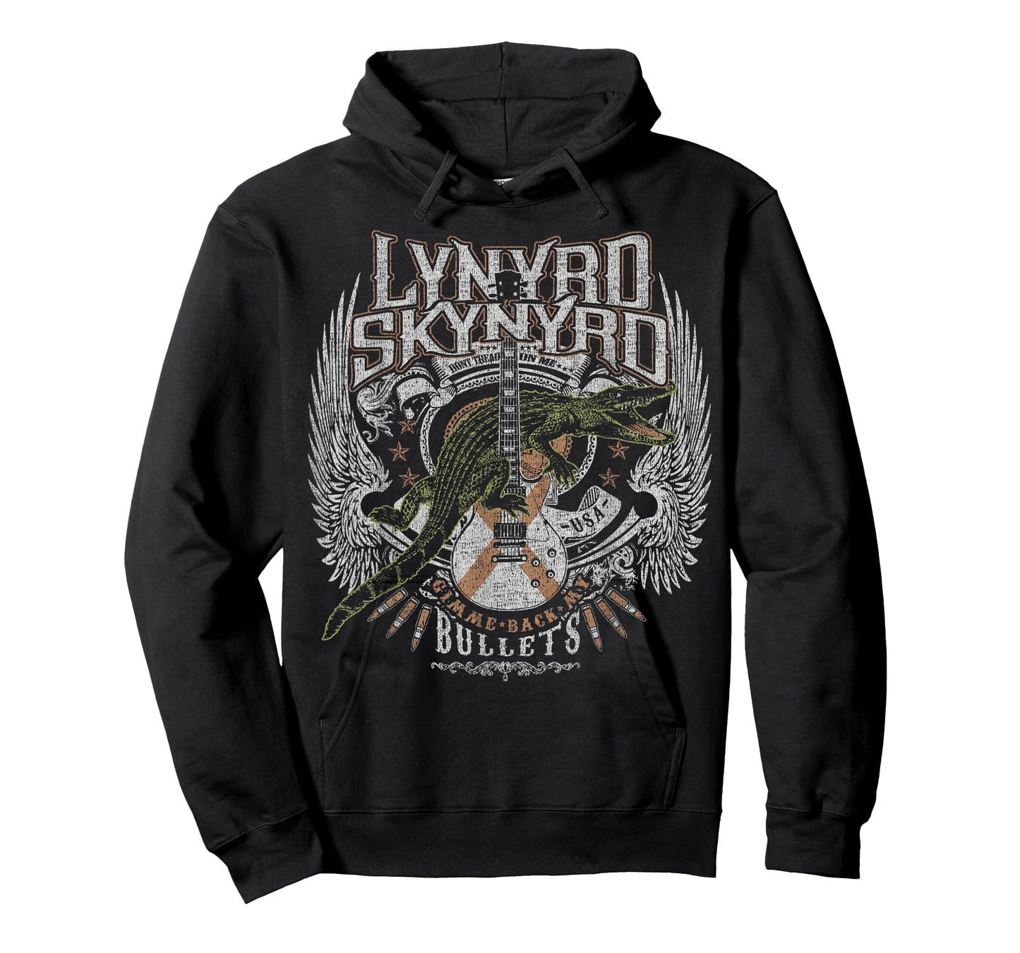 Lynyrd Skynyrd Croc Rock Bullet Tread On Me Country Southern T-Shirt