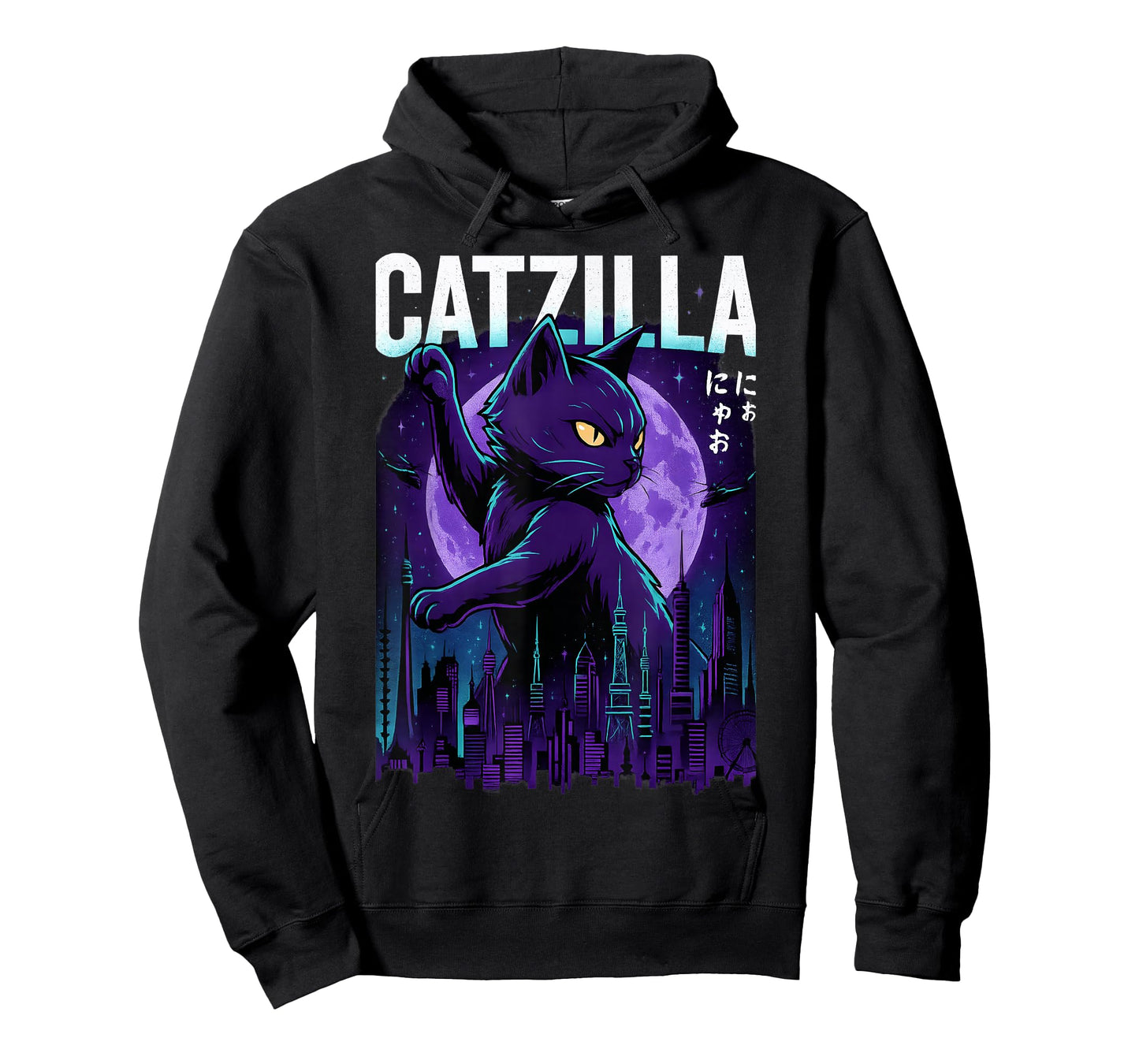 Catzilla Funny Cat, Funny Cat, Cat Lover T-Shirt