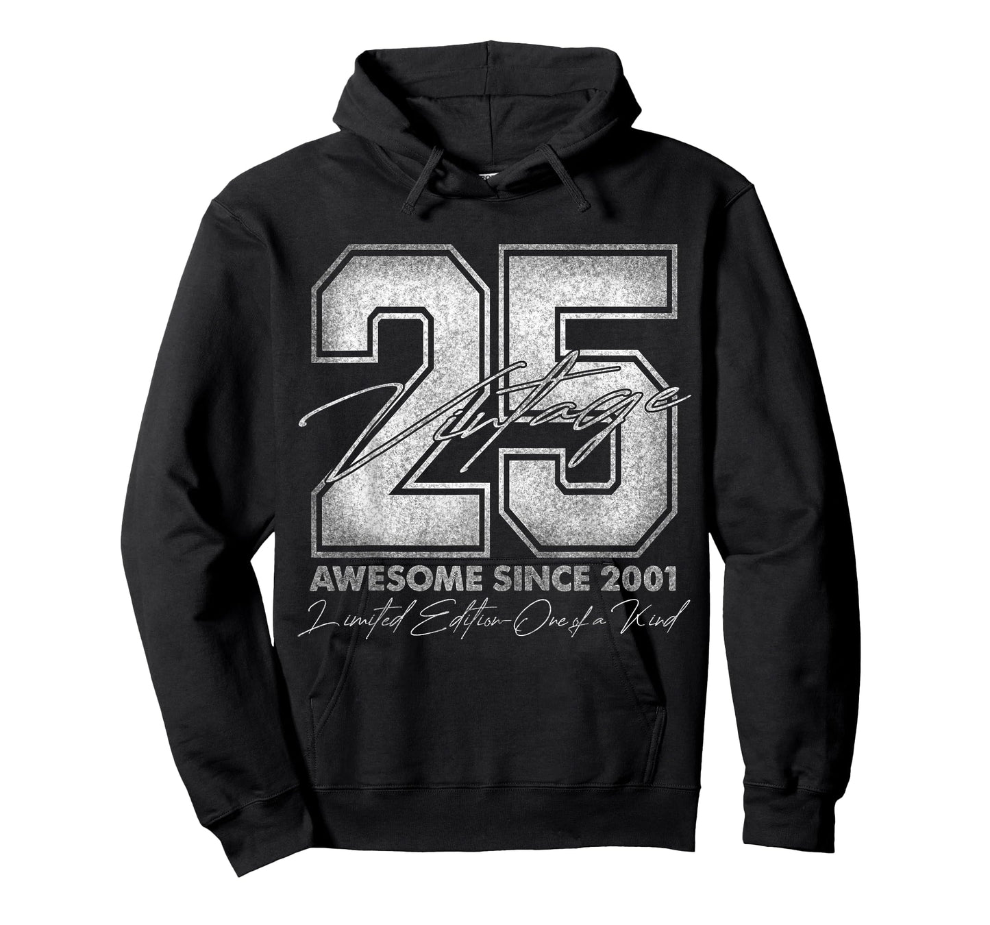 25 Year Old Gifts Vintage 2001 Limited Edition 25th Birthday T-Shirt