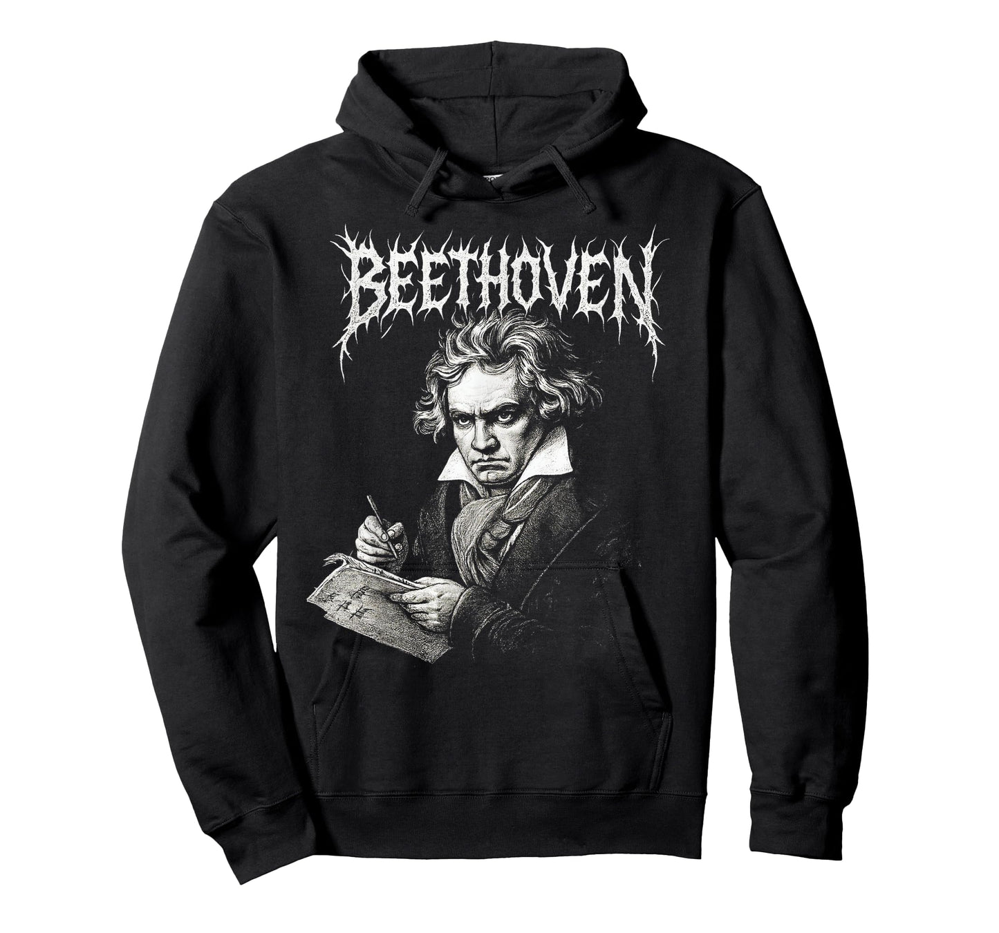Beethoven Death Metal Classical Music Composer T-Shirt