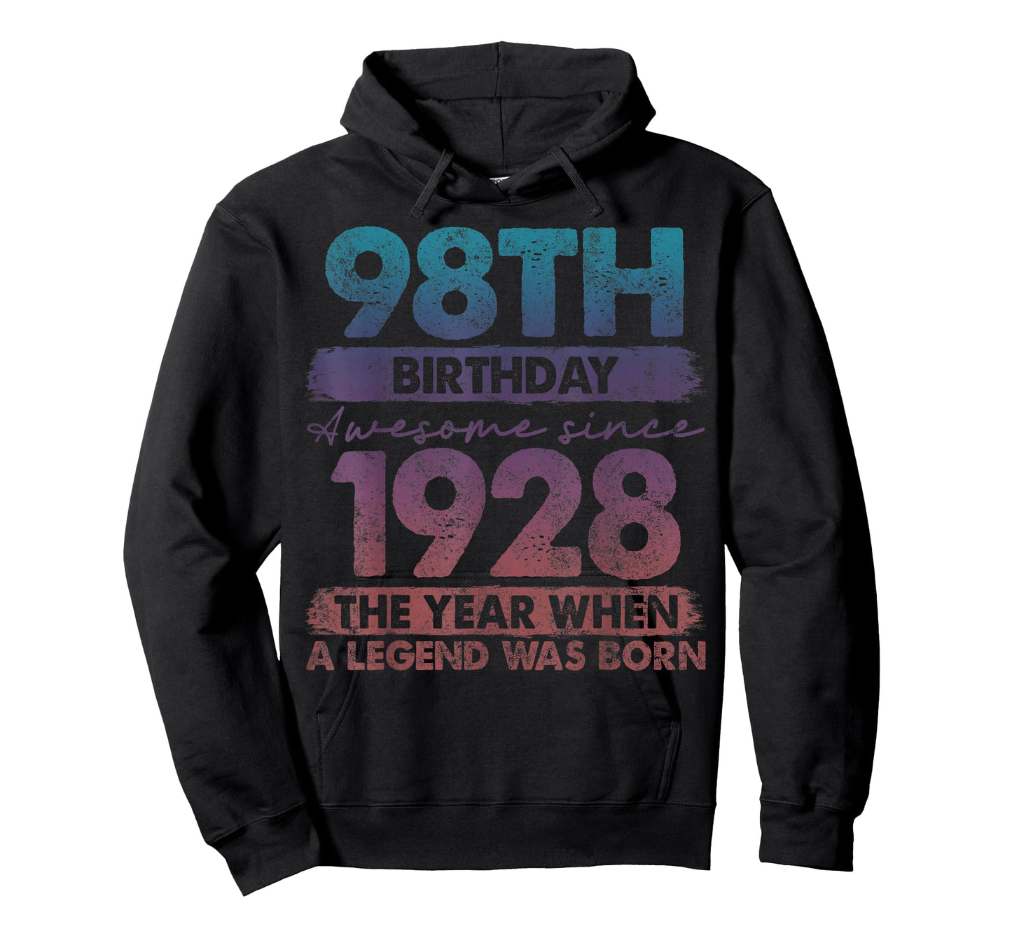 98 Year Old Gifts Vintage 1928 Limited Edition 98th Birthday T-Shirt
