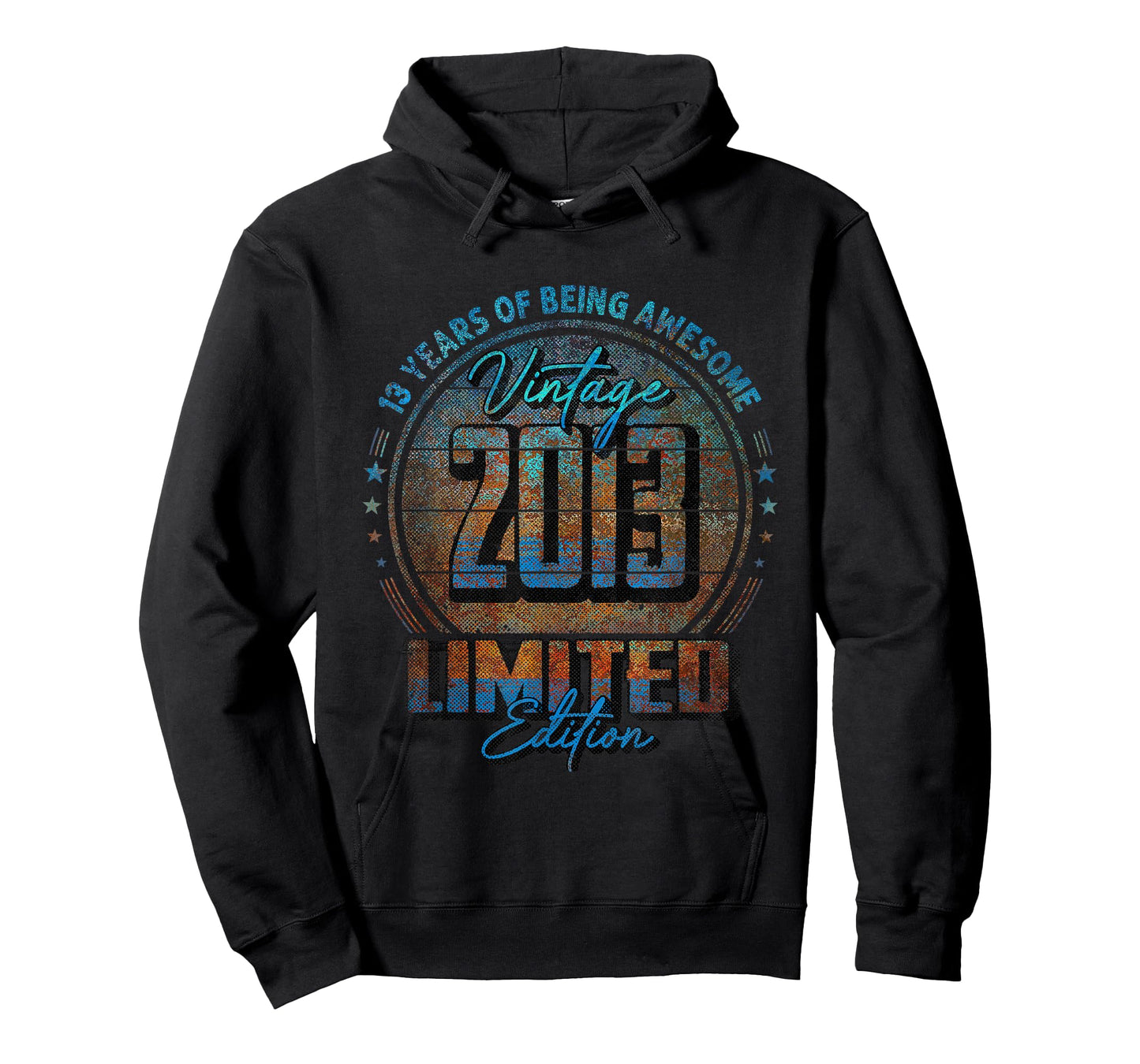 Vintage 2013 Limited Edition Shirt 13 Year Old 13th Birthday T-Shirt