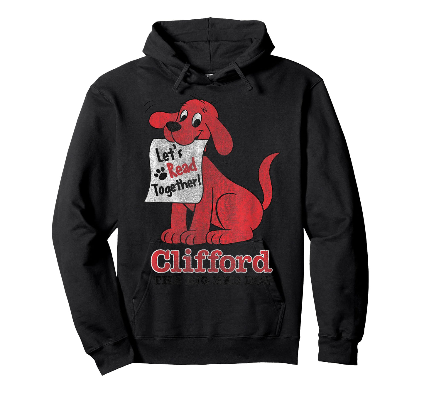 Clifford The Big Red Dog Let's Read Together Vintage Book T-Shirt