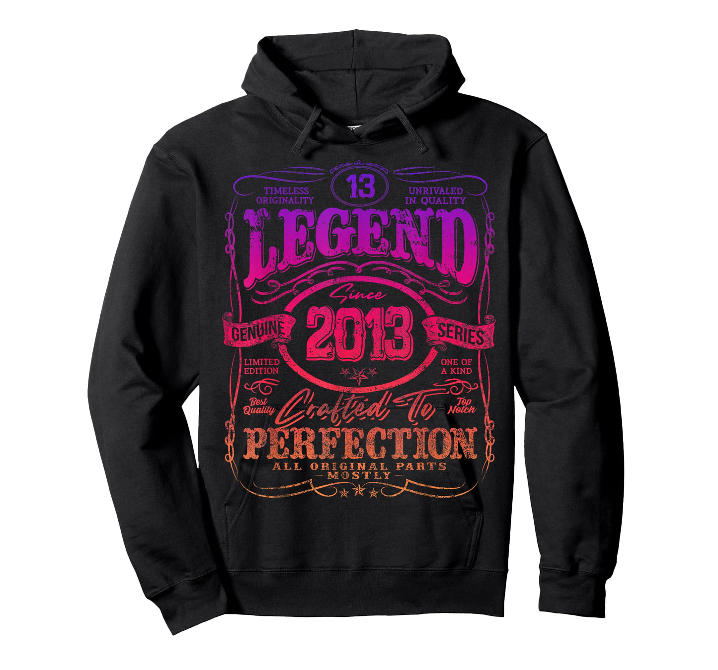 Vintage 2013 Limited Edition Shirt 13 Year Old 13th Birthday T-Shirt