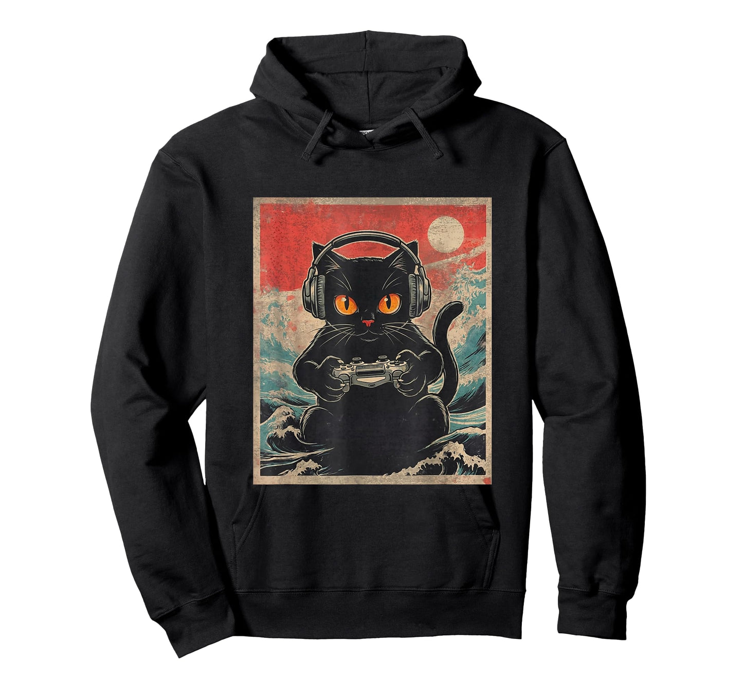 Cute Anime Gamer Kawaii Cat Japanese Gaming Gift Boys Teen T-Shirt