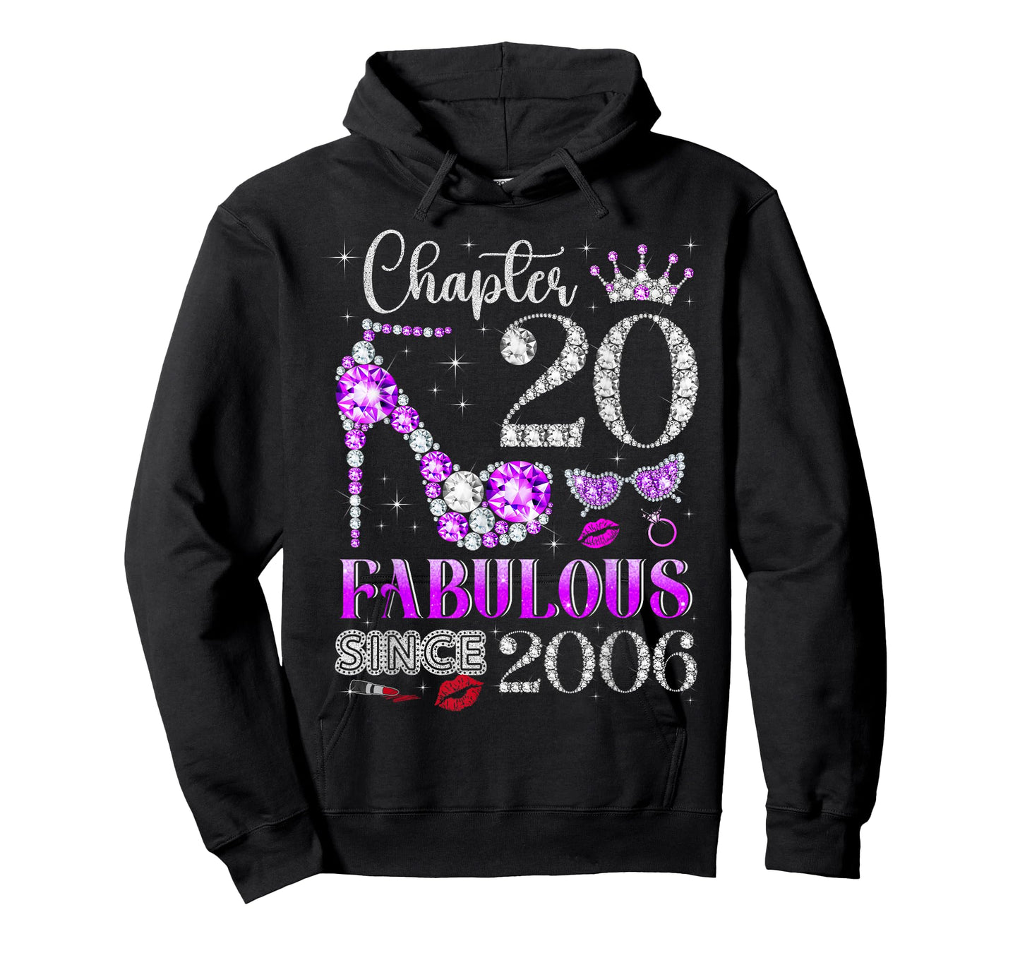 Chapter 20 Fabulous Since 2006 20Th Birthday Ladies Girls T-Shirt