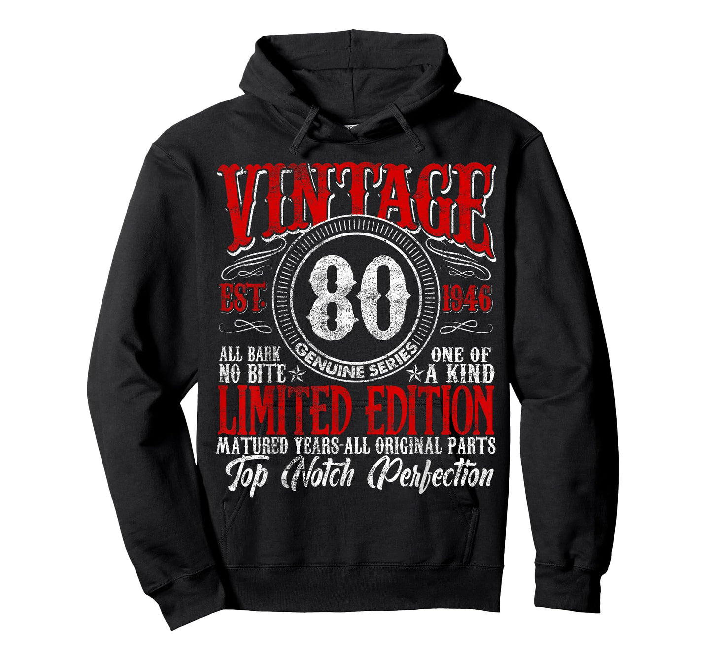80 Year Old Gifts Vintage 1946 Limited Edition 80th Birthday T-Shirt