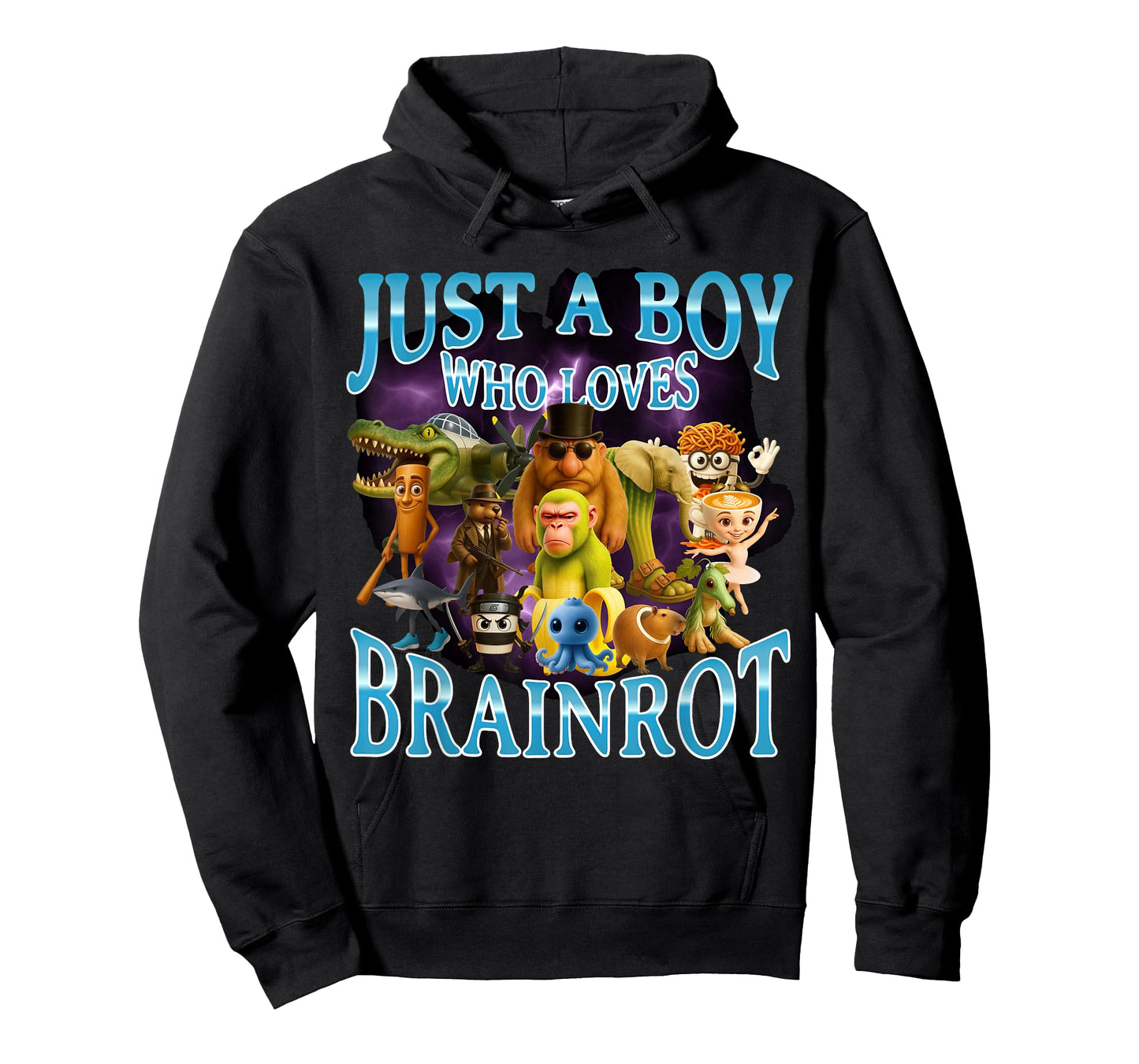 Italian Brainrot Lover Boy Funny Meme Internet Humor T-Shirt