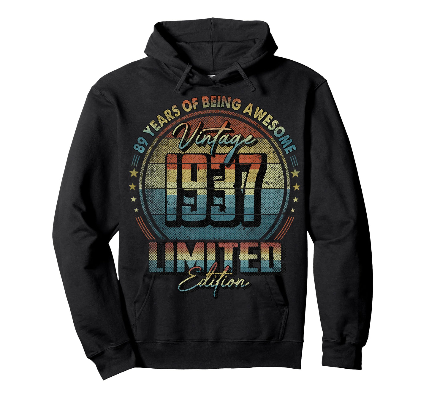 Vintage 1937 Limited Edition Shirt 89 Year Old 89th Birthday T-Shirt