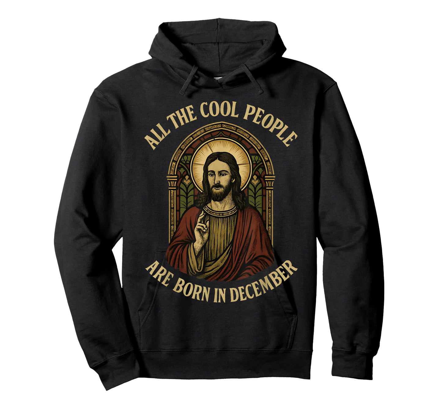 All Cool People are Born in December Birthday Christian T-Shirt