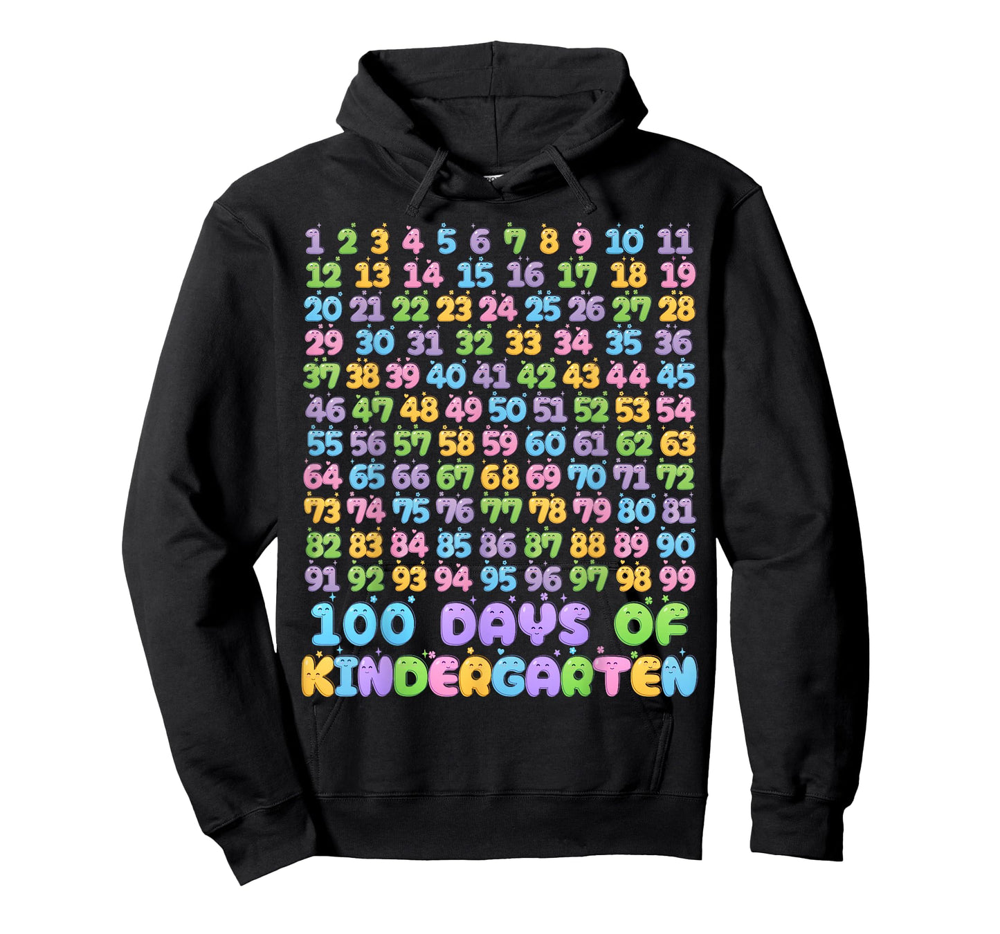 100th Day of School Teacher 100 Days of Kindergarten Kids T-Shirt