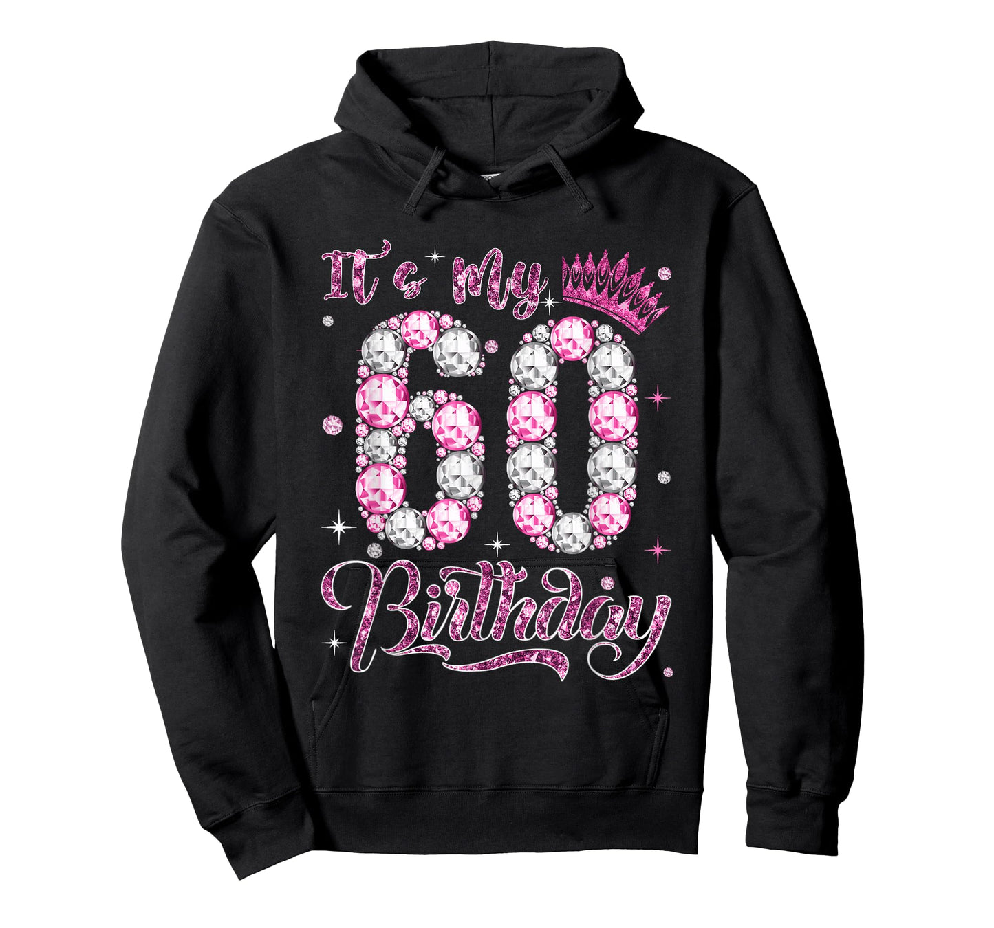 It's My 60th Birthday Women Queen Diamond Crown 60 Year Old T-Shirt