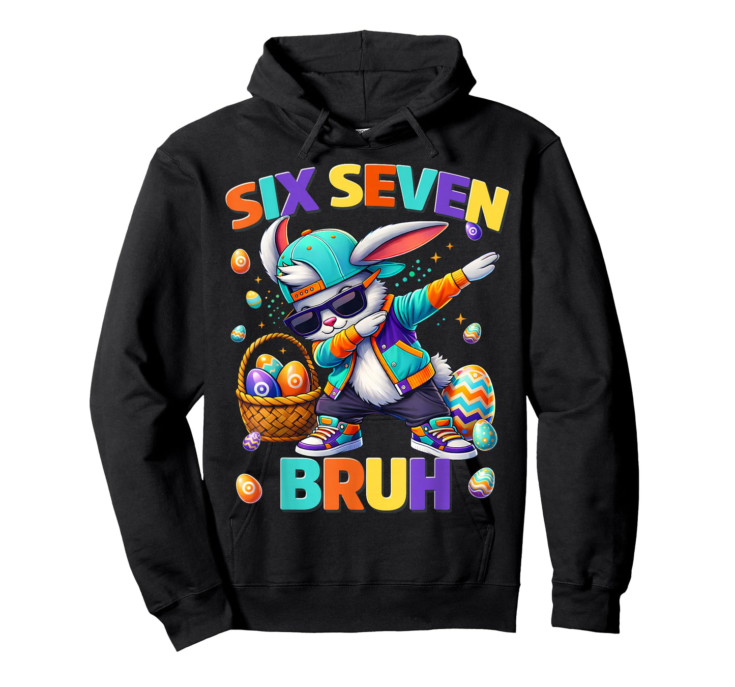 Bruh Happy Easter Bunny Dabbing Rabbit Men Boy Kid T-Shirt