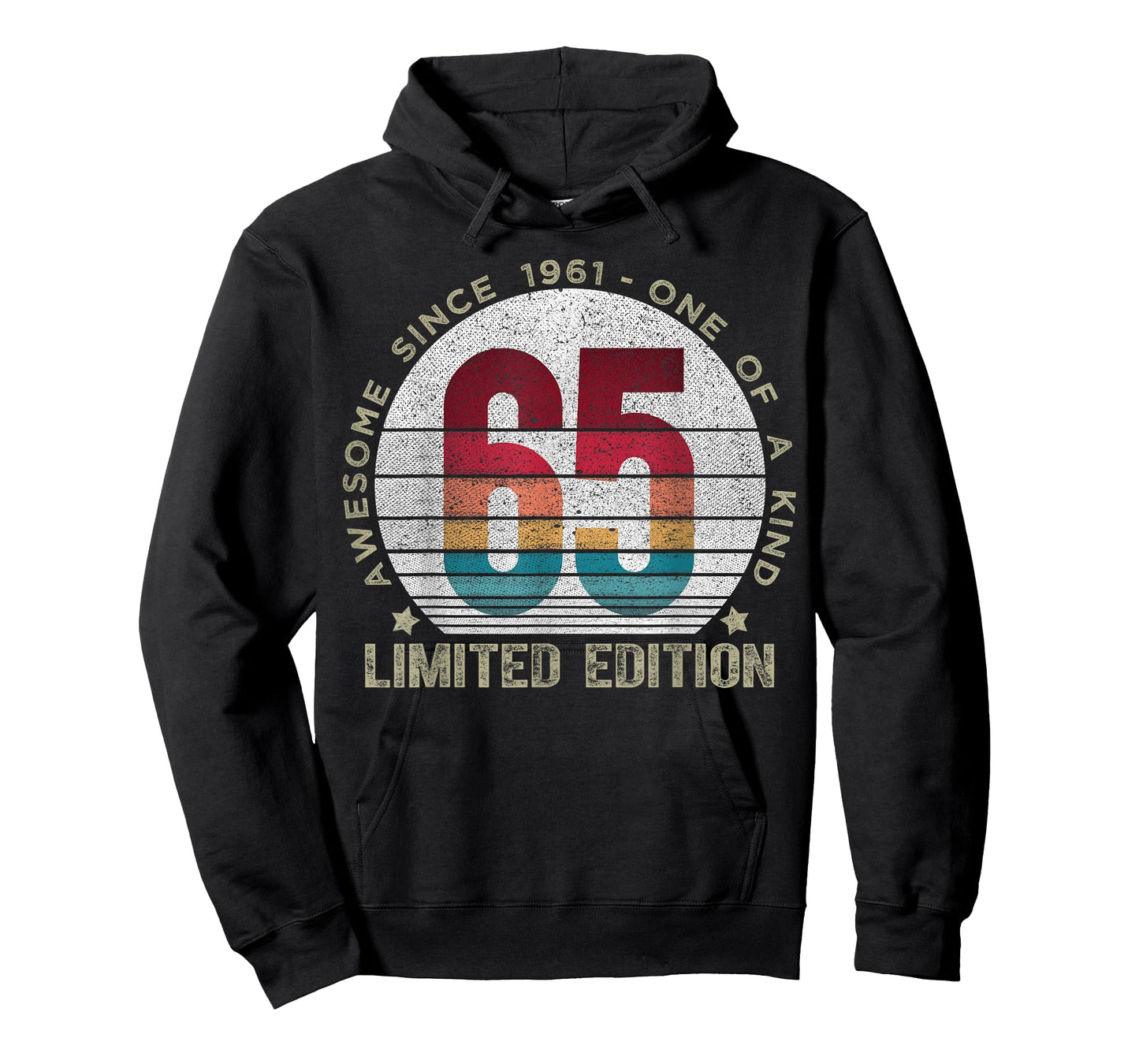 65 Year Old Gifts Vintage 1961 Limited Edition 65th Birthday T-Shirt