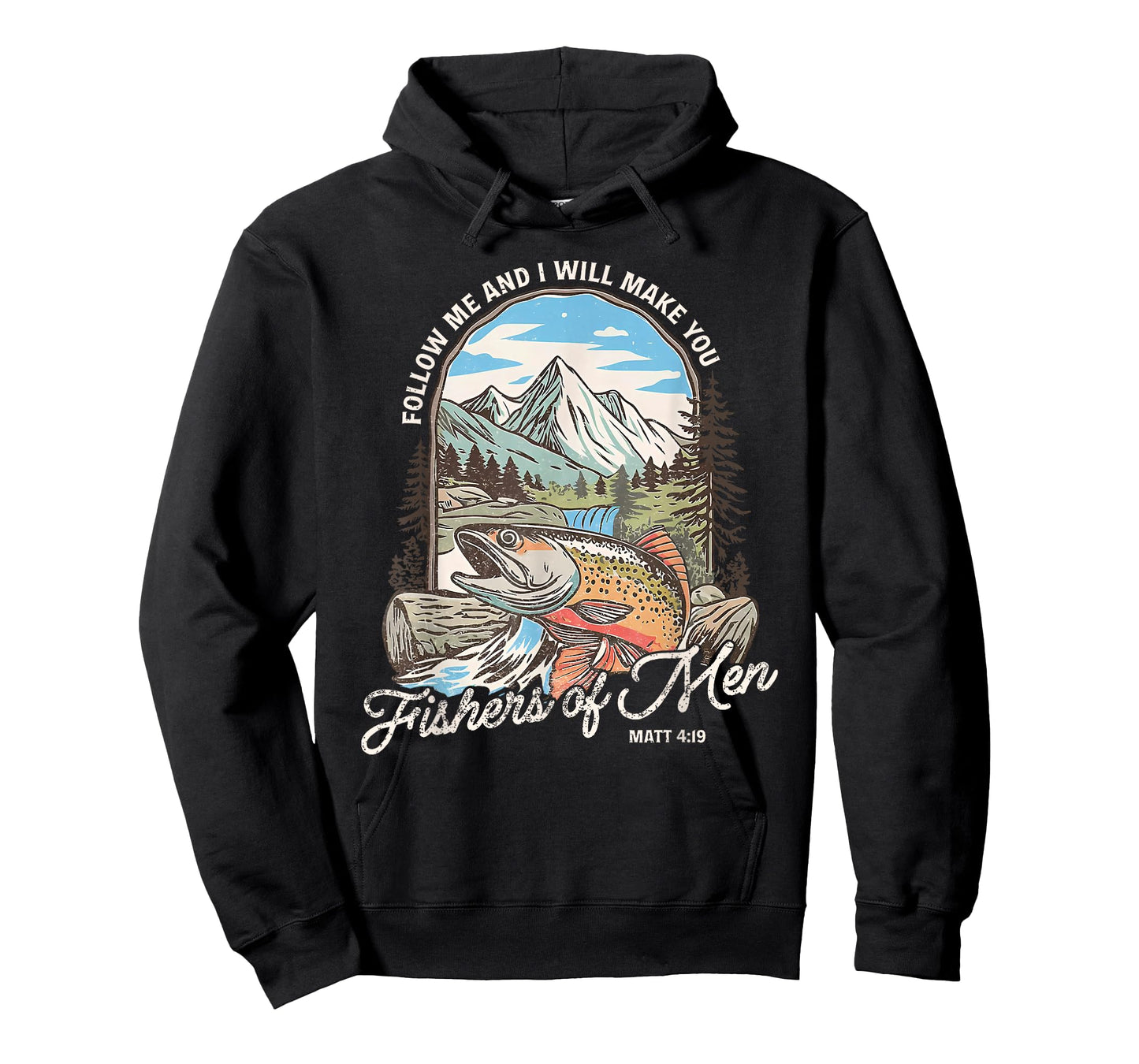 Follow Me & I Will Make You Fishers of Men Christian Jesus T-Shirt