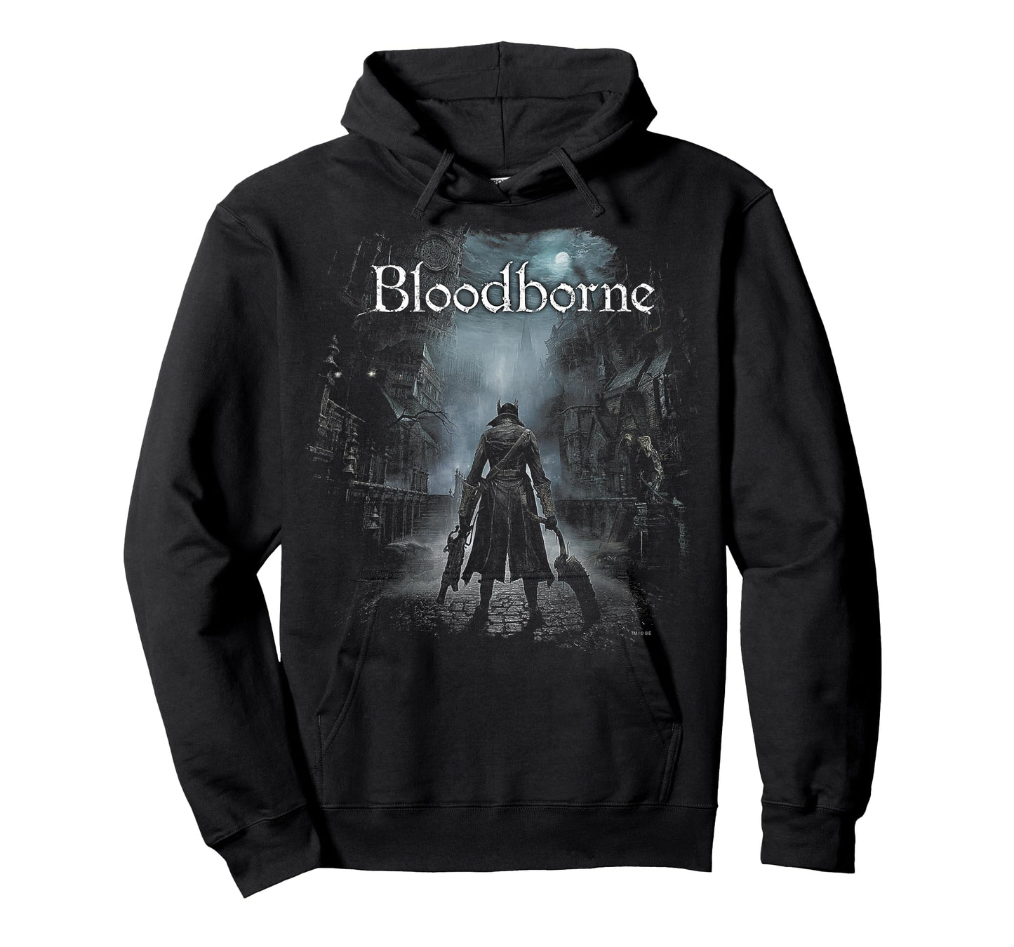 PlayStation Bloodborne The Hunter Standing Eerie Stone Road T-Shirt