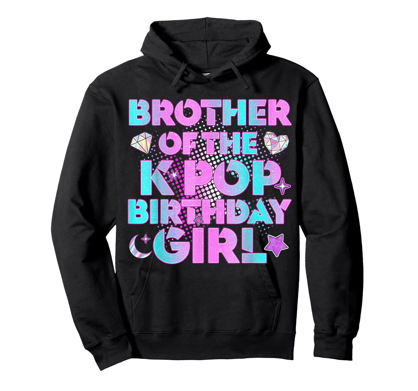 Brother of The K-Pop Birthday Girl Matching Family Bro Kids T-Shirt