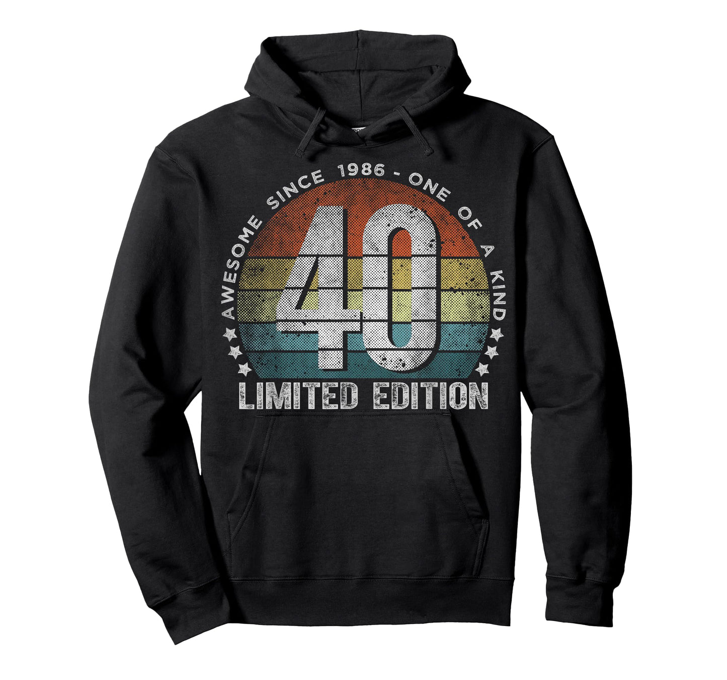 40 Year Old Gifts Vintage 1986 Limited Edition 40th Birthday T-Shirt