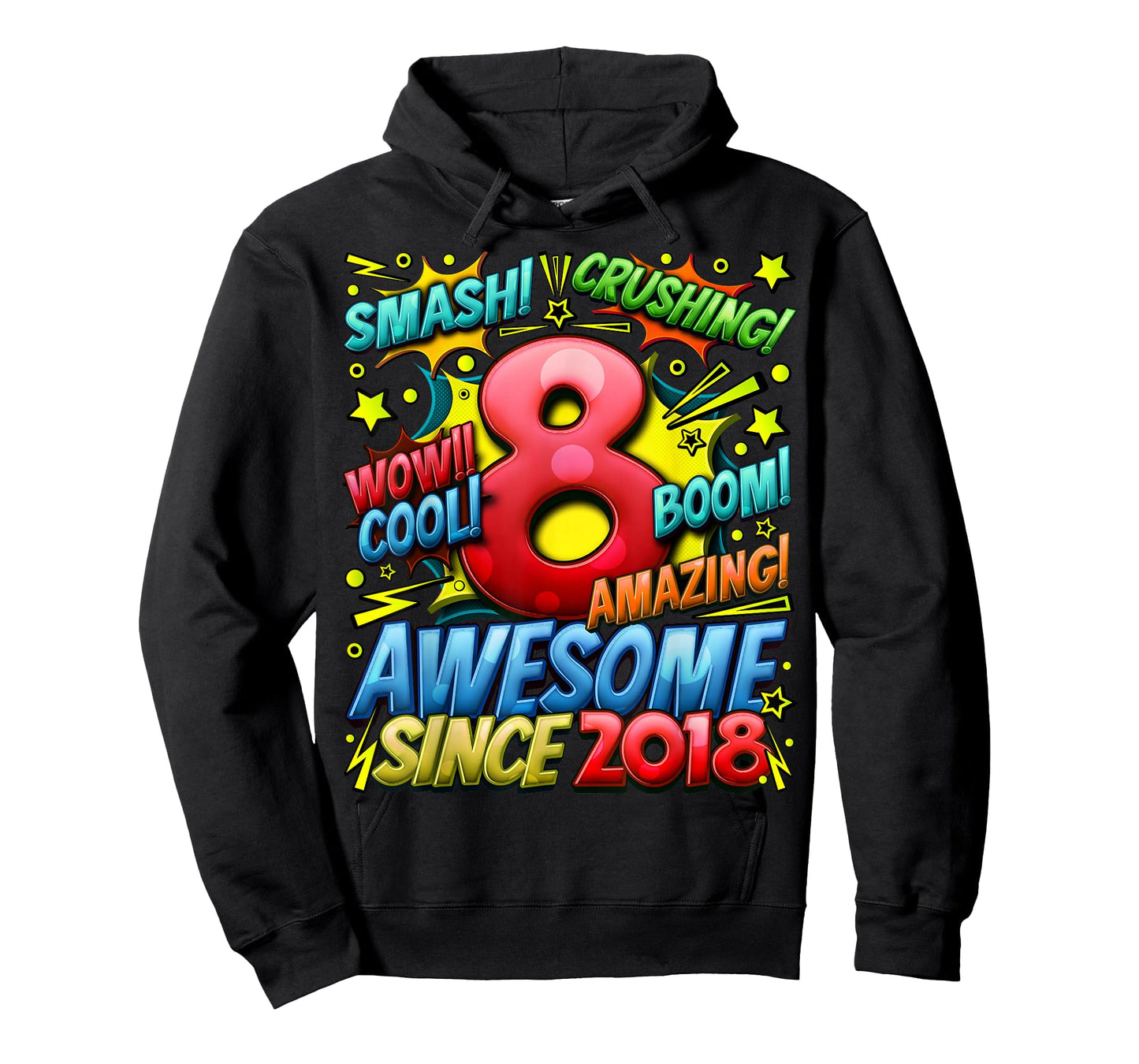 8 Year Old Gifts for Boys 8th Birthday Boy 8 Year Old Boy T-Shirt