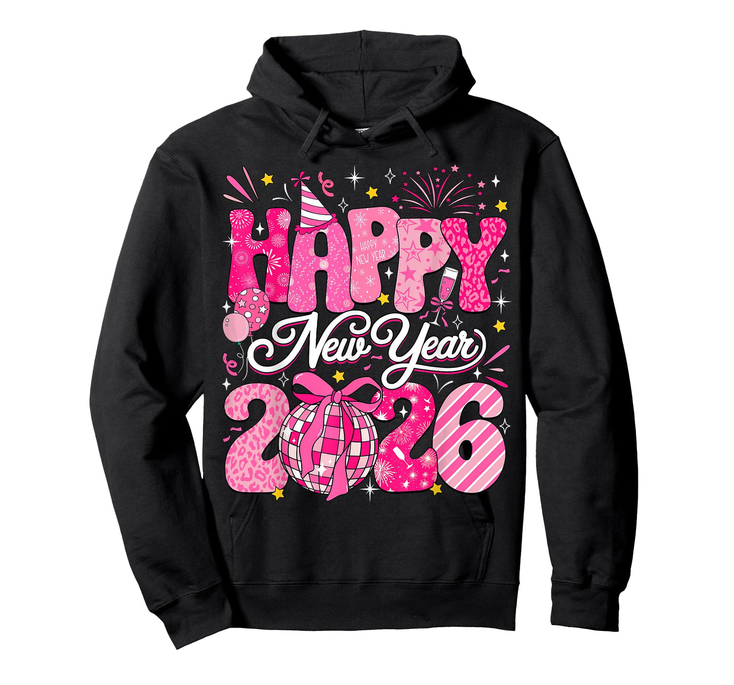 Happy New Year 2026 Eve Party NYE Family Matching Women Kids T-Shirt