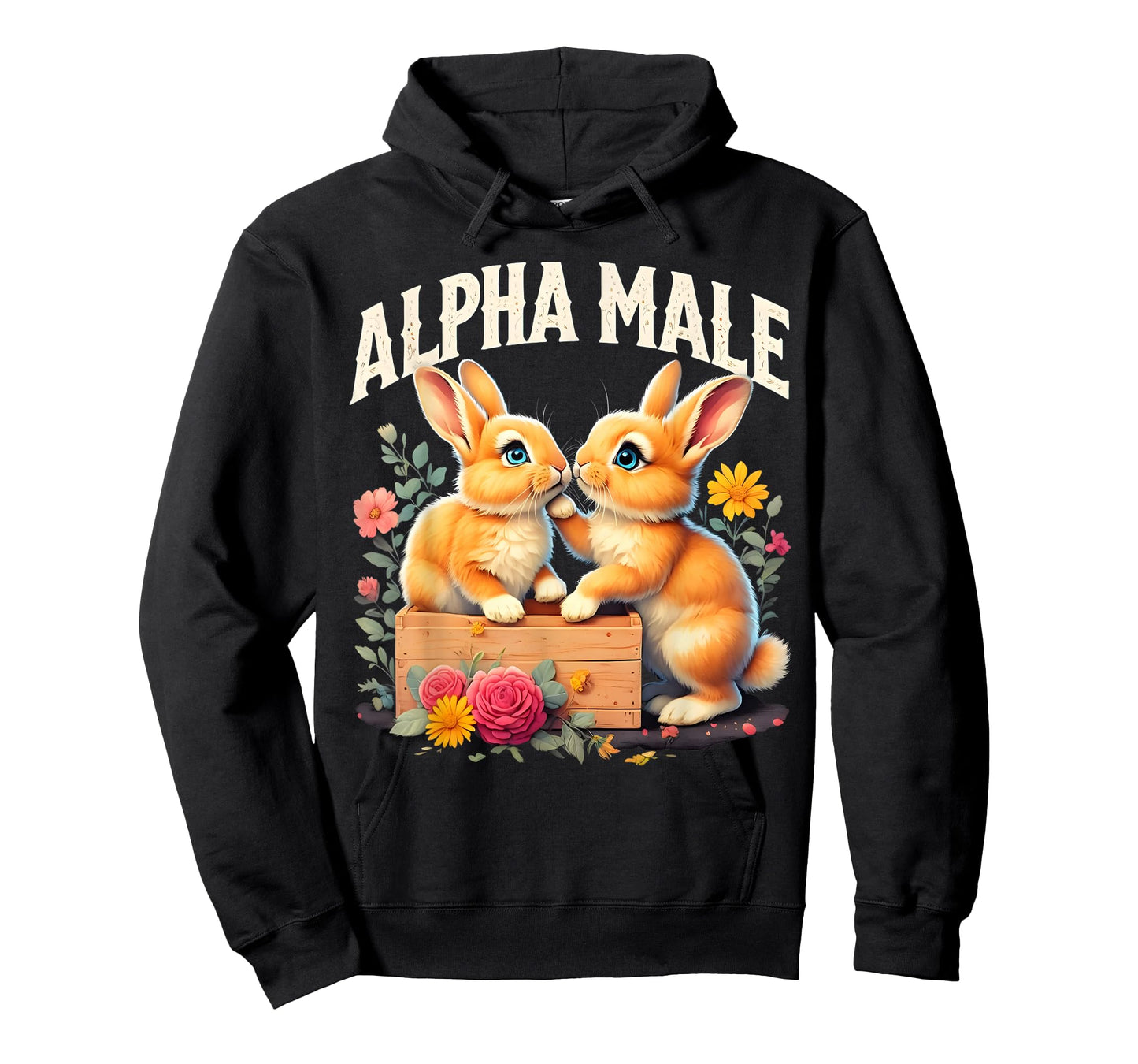 Funny Rabbit Alpha Cute Meme Male Men or Women T-Shirt