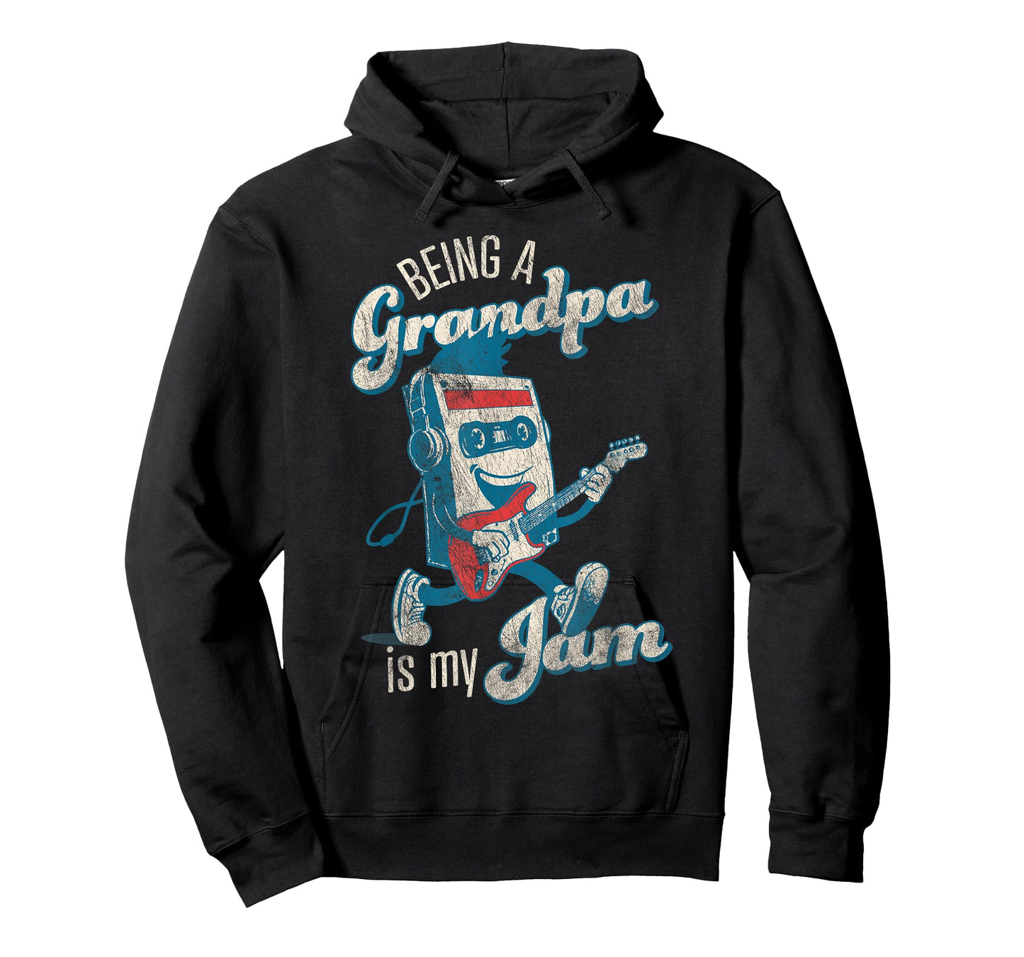 Funny Retro Grandfather Being a Grandpa is My Jam T-Shirt
