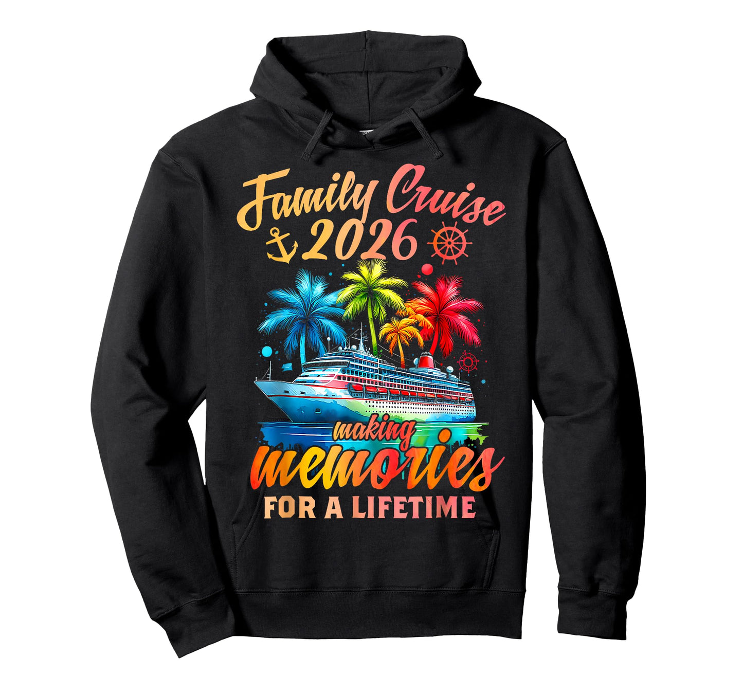 Family Cruise 2026 Family Matching Cruise Vacation Party T-Shirt