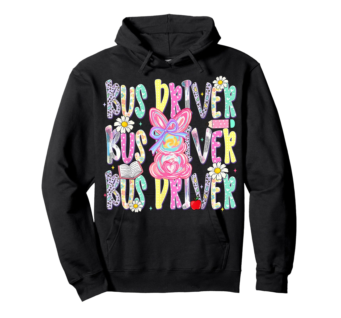 Easter Bus Driver Cute Colorful Spring Shirt T-Shirt