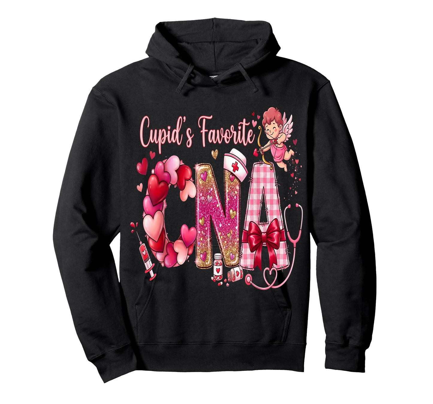 Certified Nursing Assistant Cupid's Favorite CNA Valentines T-Shirt