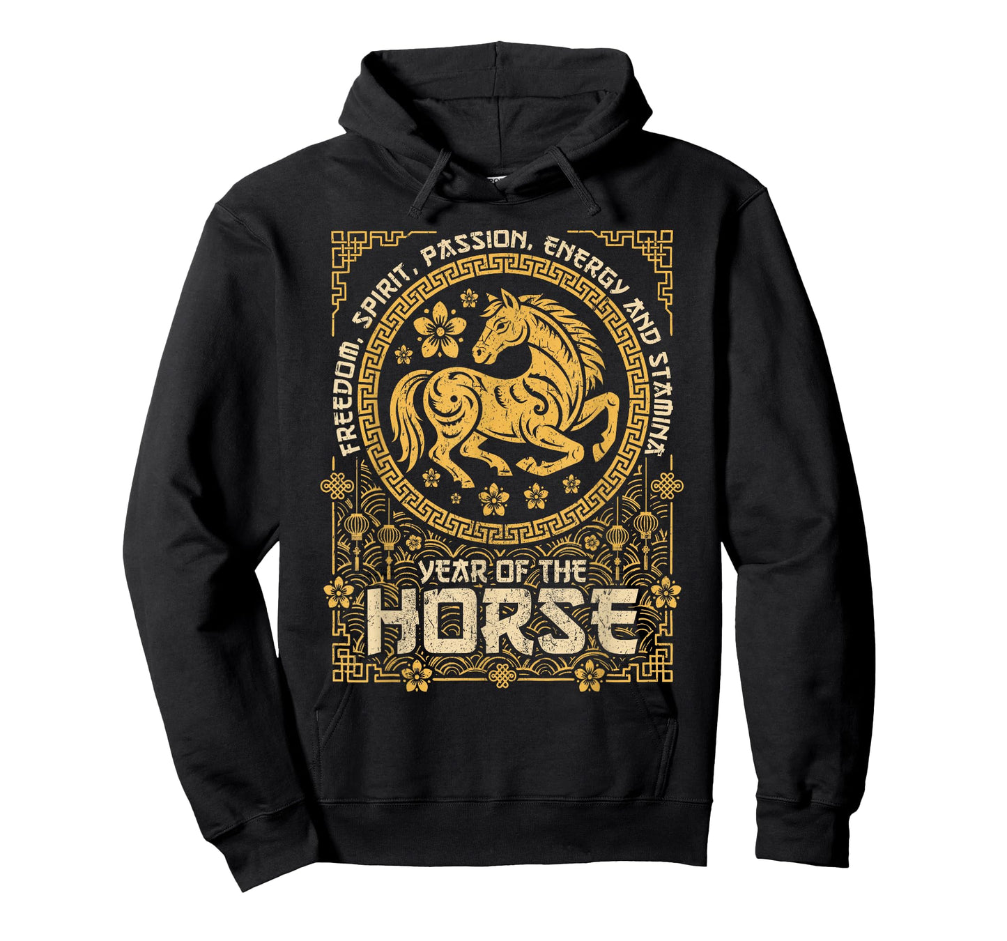 Year of The Horse Chinese New Year 2026 Zodiac Horse T-Shirt