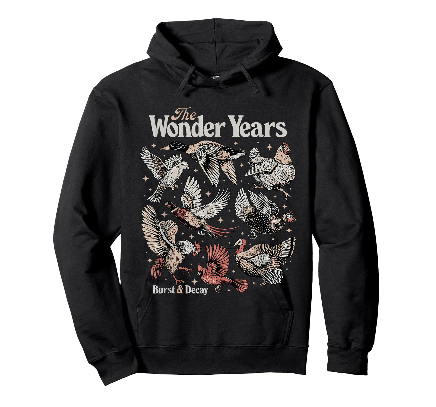 The Wonder Years Bird Collage T-Shirt