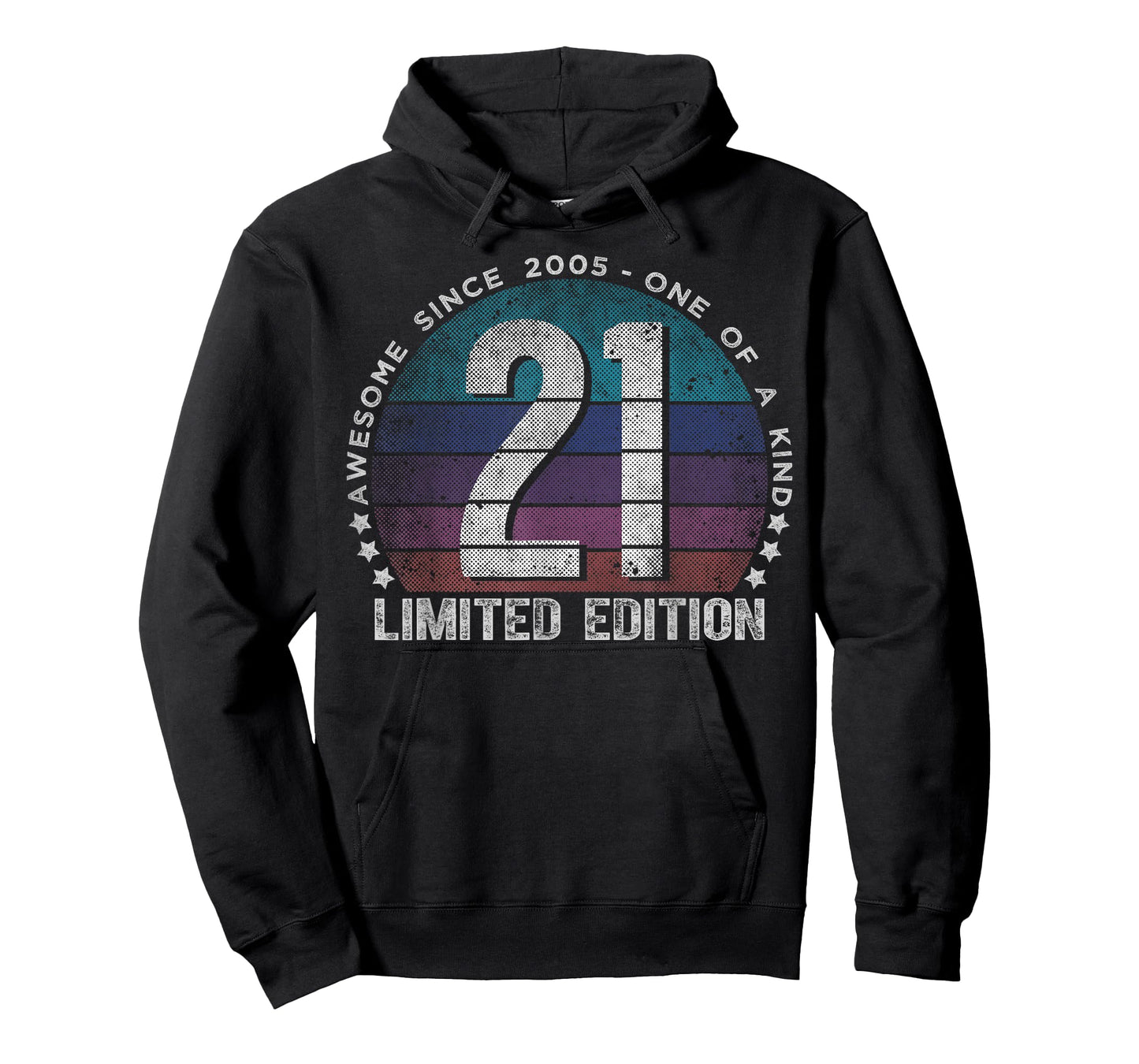 21 Year Old Gifts Vintage 2005 Limited Edition 21st Birthday T-Shirt
