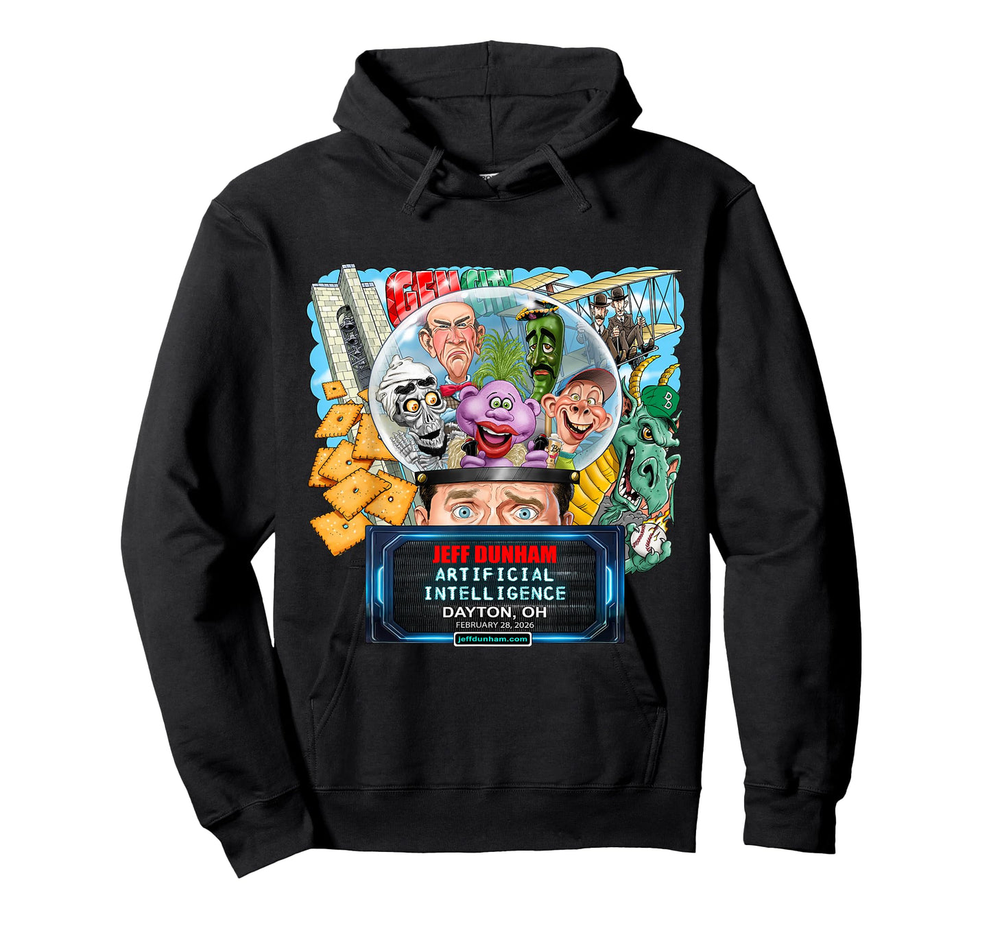 Jeff Dunham Dayton, OH (2026) T-Shirt