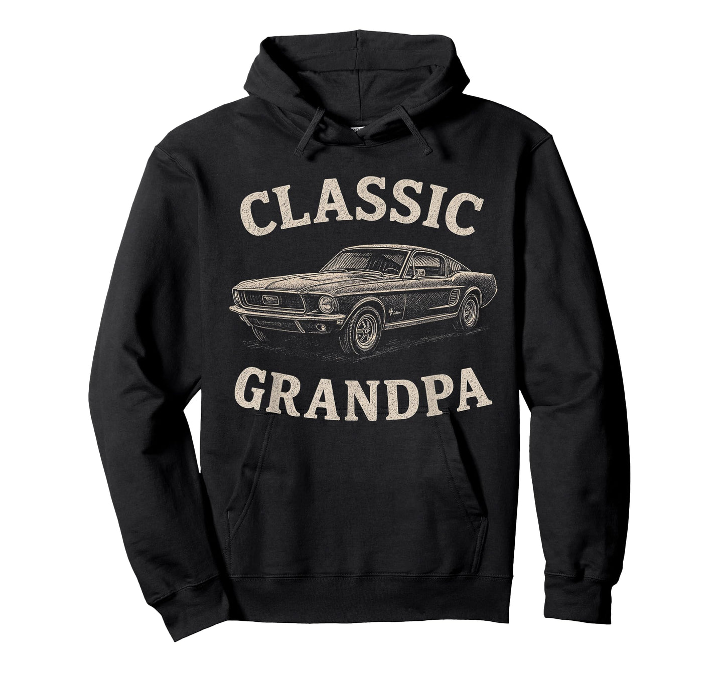 Classic Grandpa Vintage auto Mood wear for Muscle Fans T-Shirt