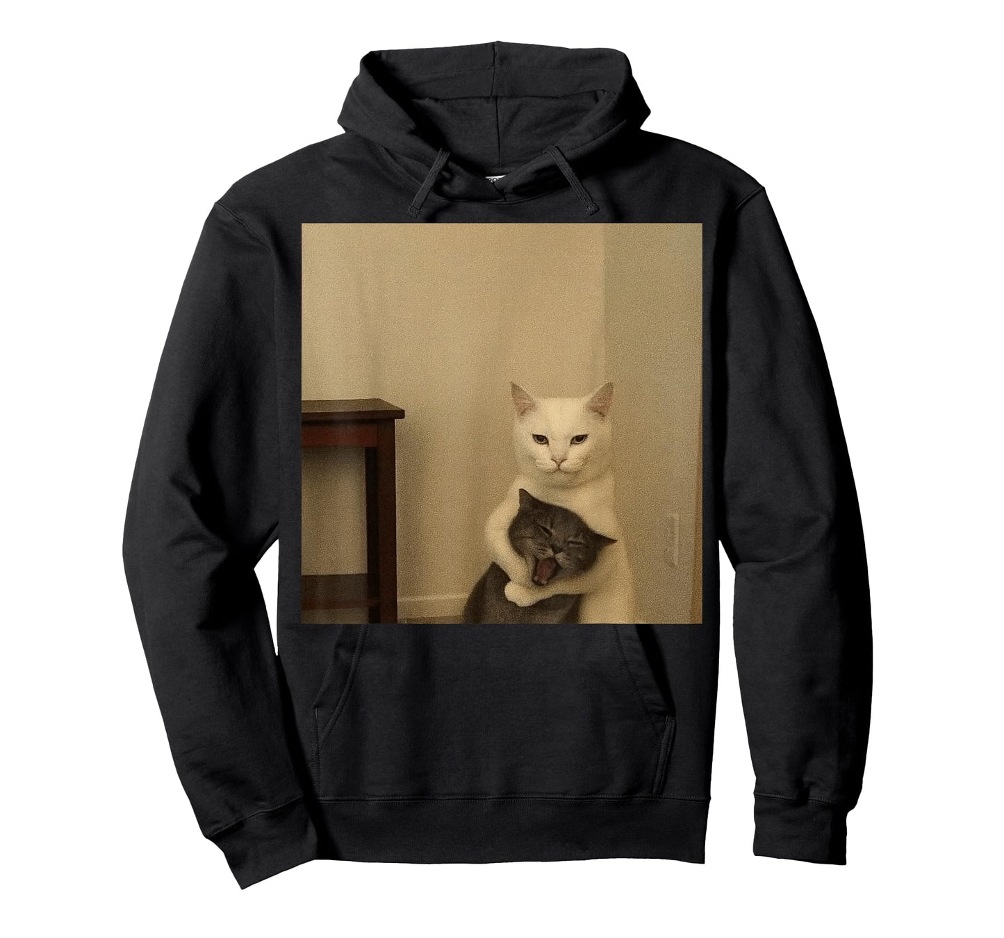 A cat Choking Another cat Meme T-Shirt