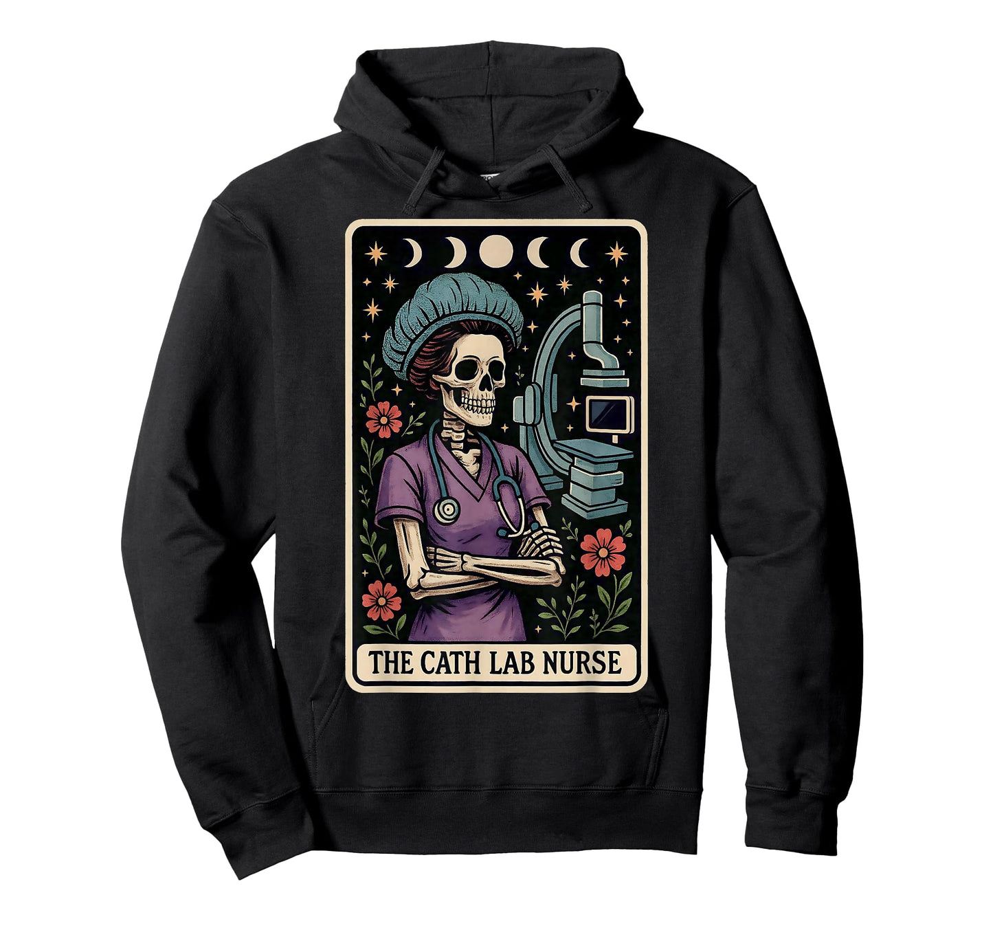 The Cath Lab Nurse Catheter Laboratory Nurse Cardiac Tarot T-Shirt