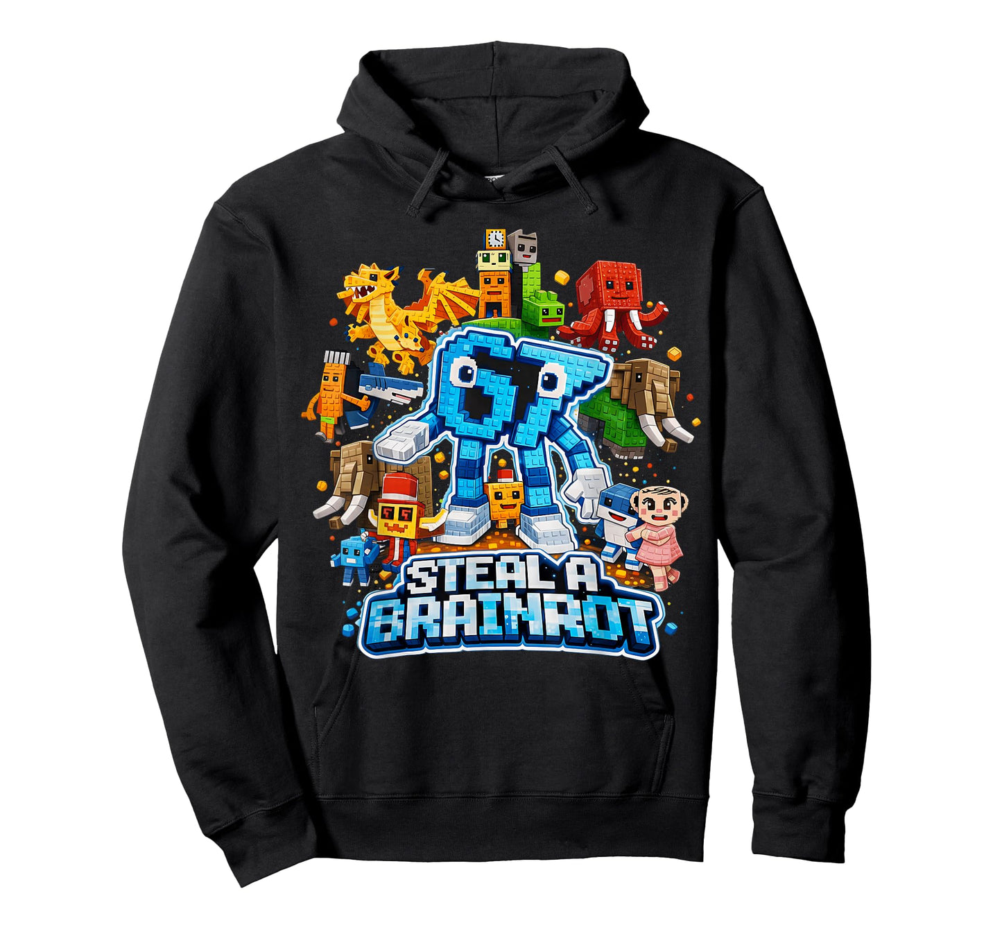 Six Seven 67 Steal a Brainrot Meme Funny for Kids Boys Gifts T-Shirt