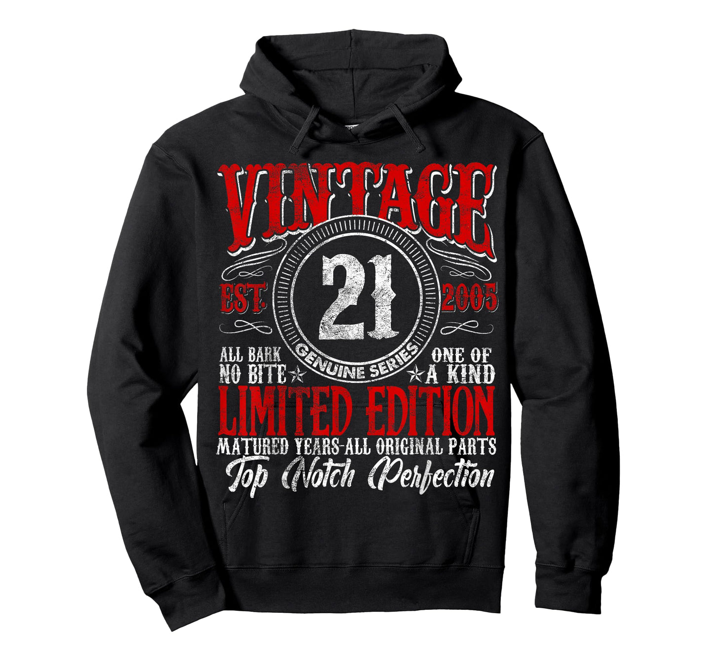 21 Year Old Gifts Vintage 2005 Limited Edition 21st Birthday T-Shirt