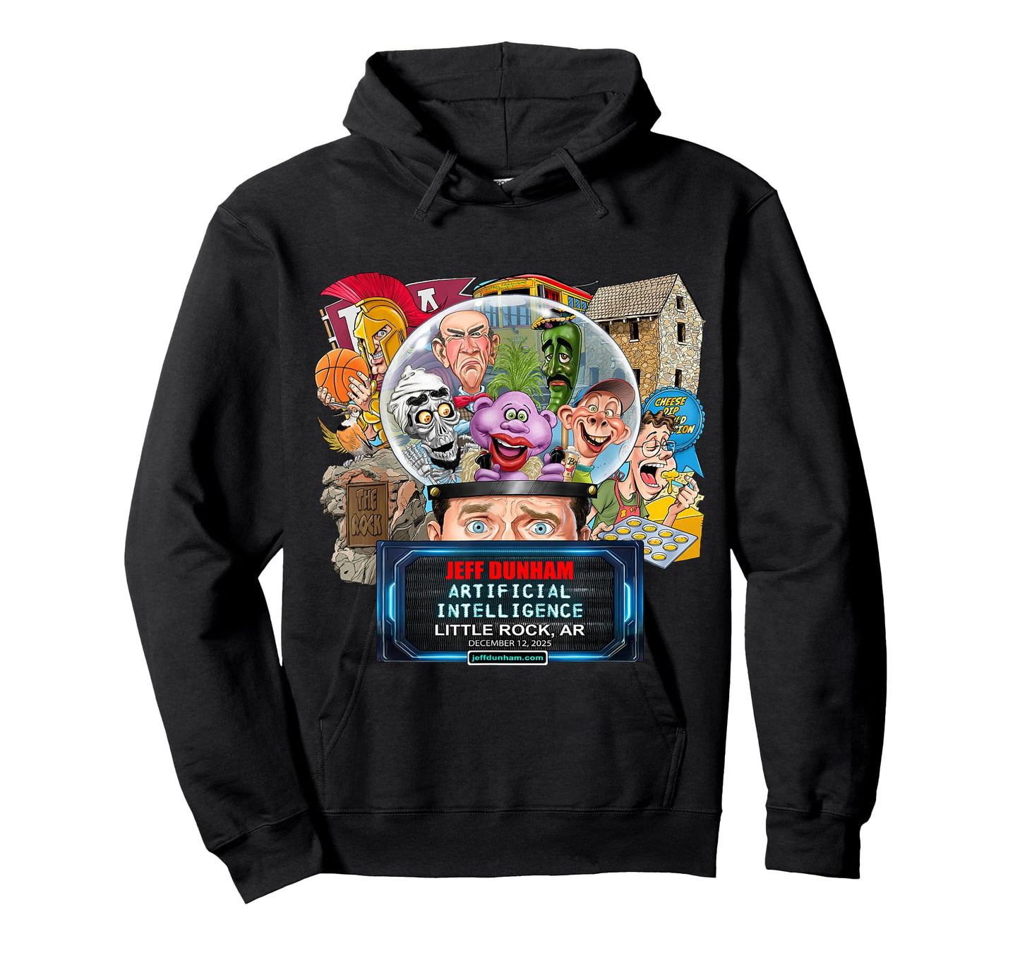 Jeff Dunham Little Rock, AR (2025) T-Shirt