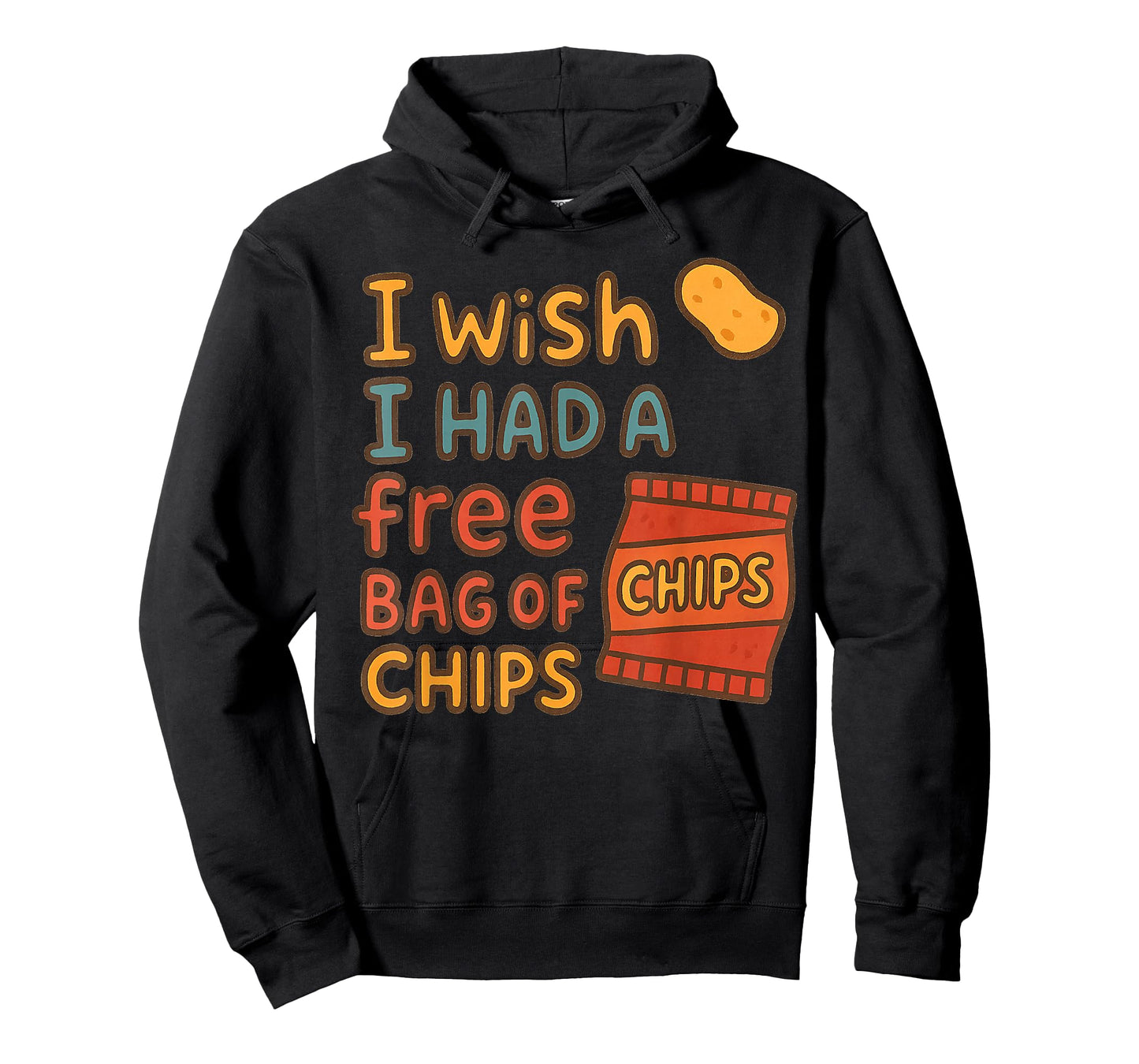 Funny Bag of Chips Meme Design - Cool Snack Craver T-Shirt