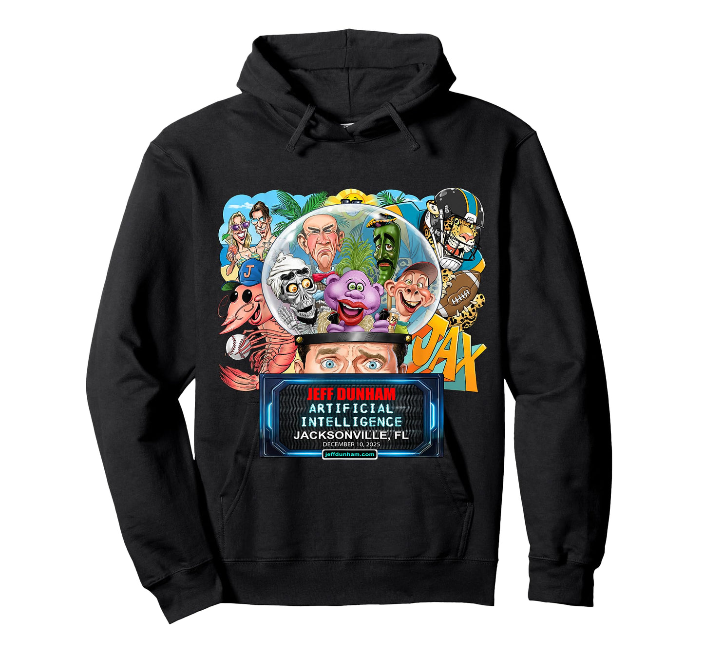 Jeff Dunham Jacksonville, FL (2025) T-Shirt