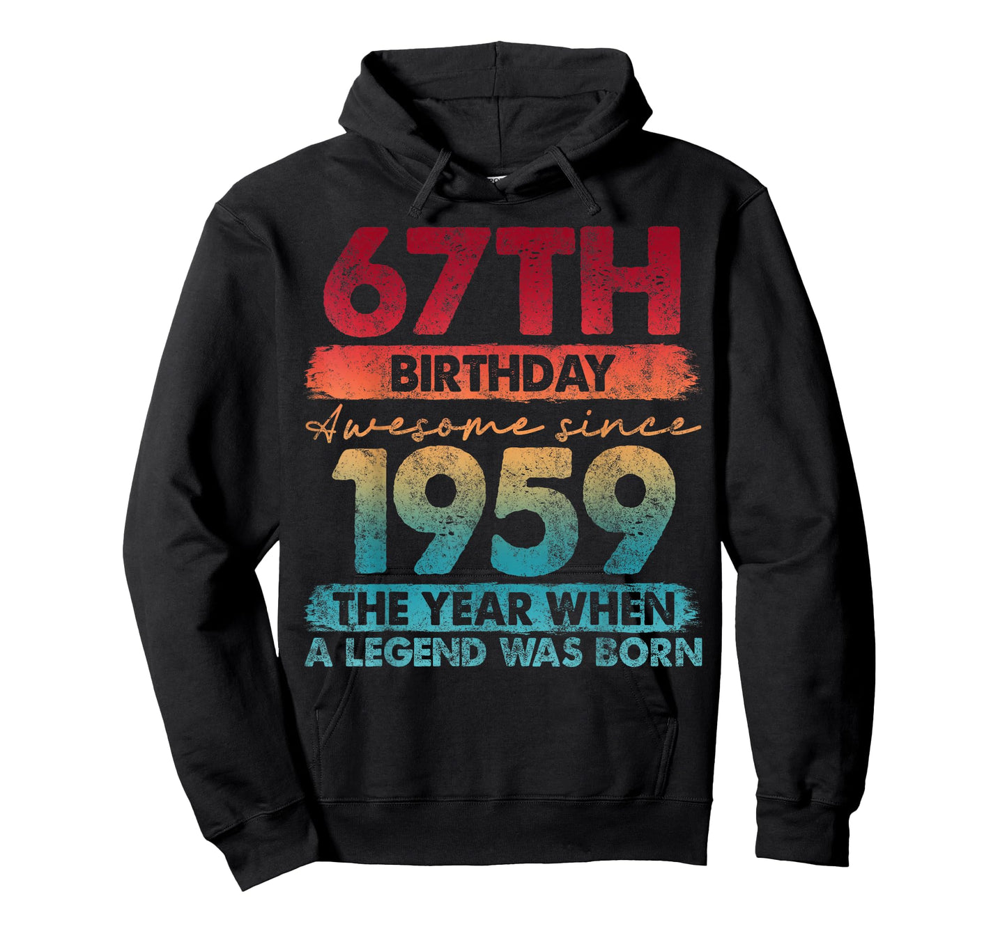67 Year Old Gifts Vintage 1959 Limited Edition 67th Birthday T-Shirt