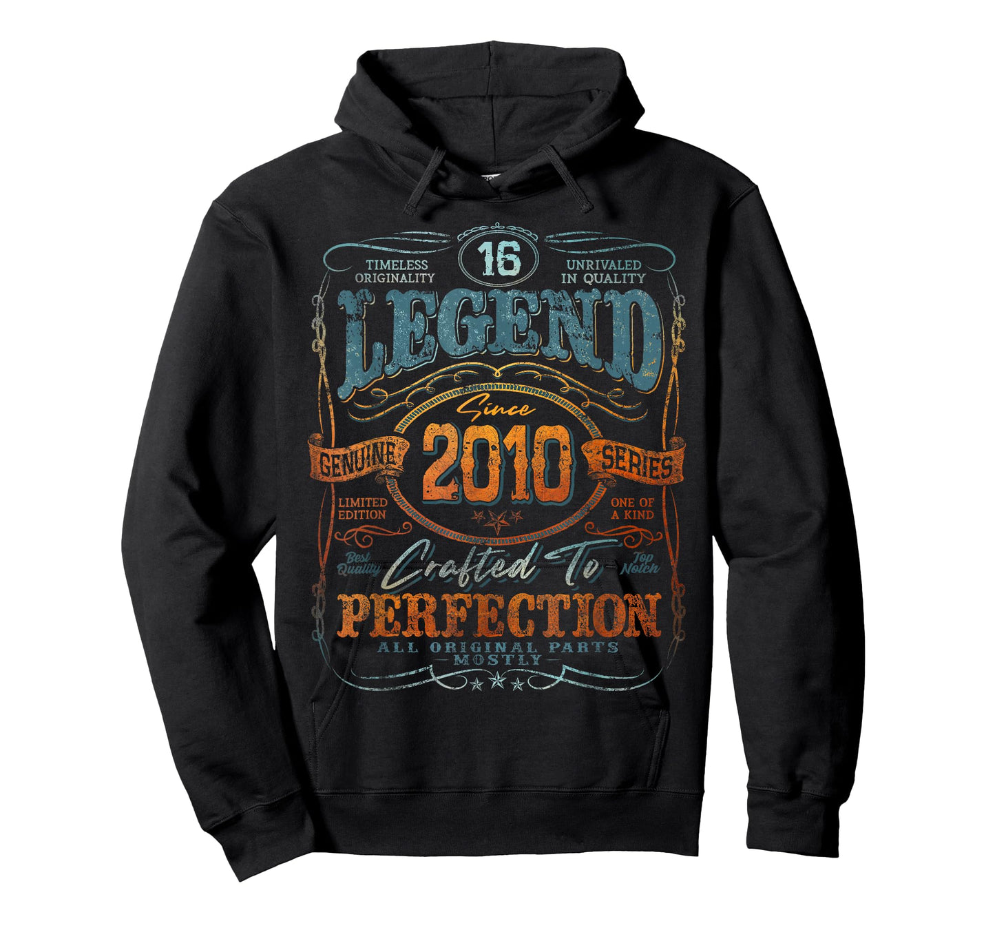 Vintage 2010 Limited Edition Shirt 16 Year Old 16th Birthday T-Shirt