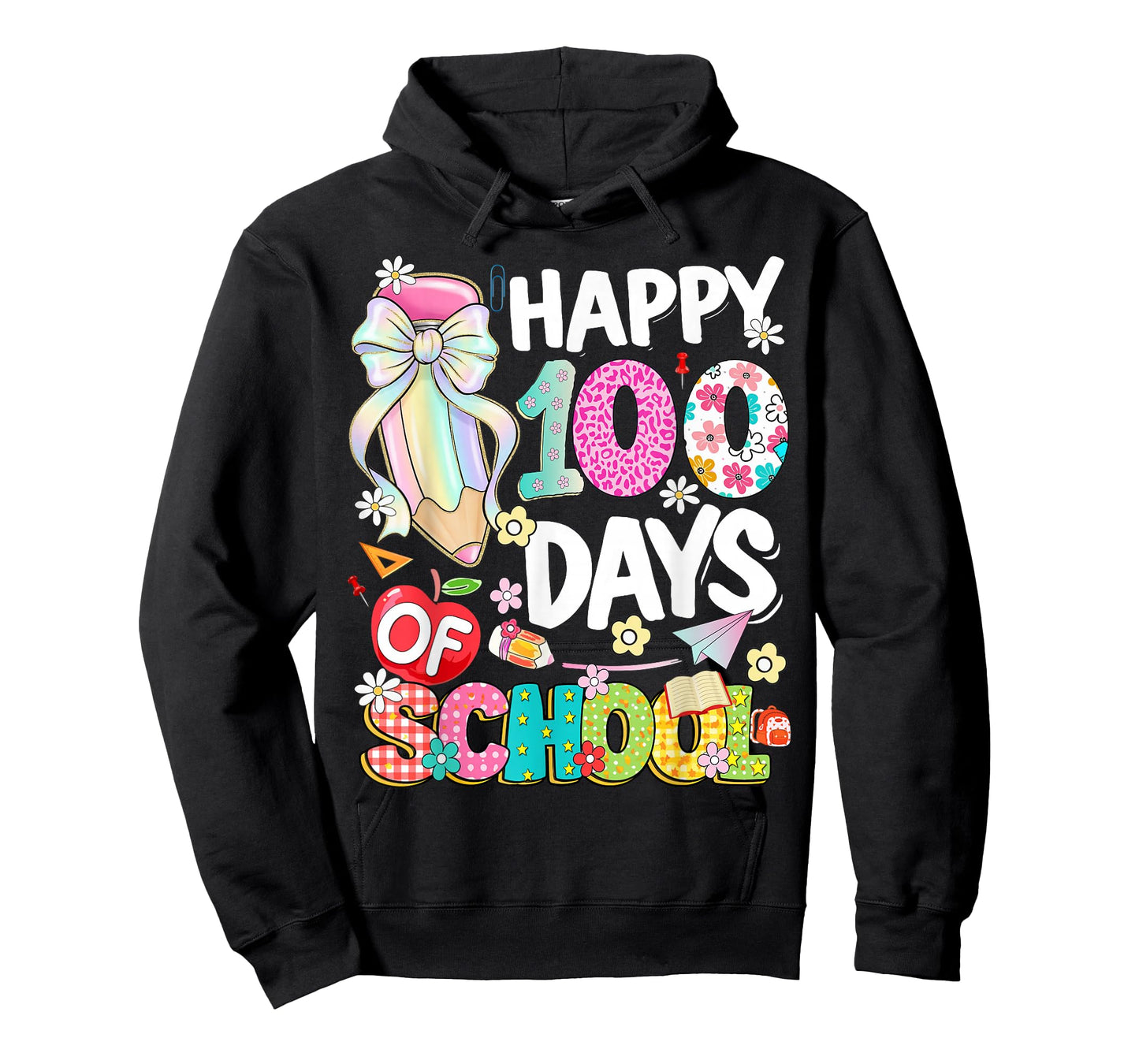100th Day of School Kids Girls 100 Days Smarter Teachers T-Shirt